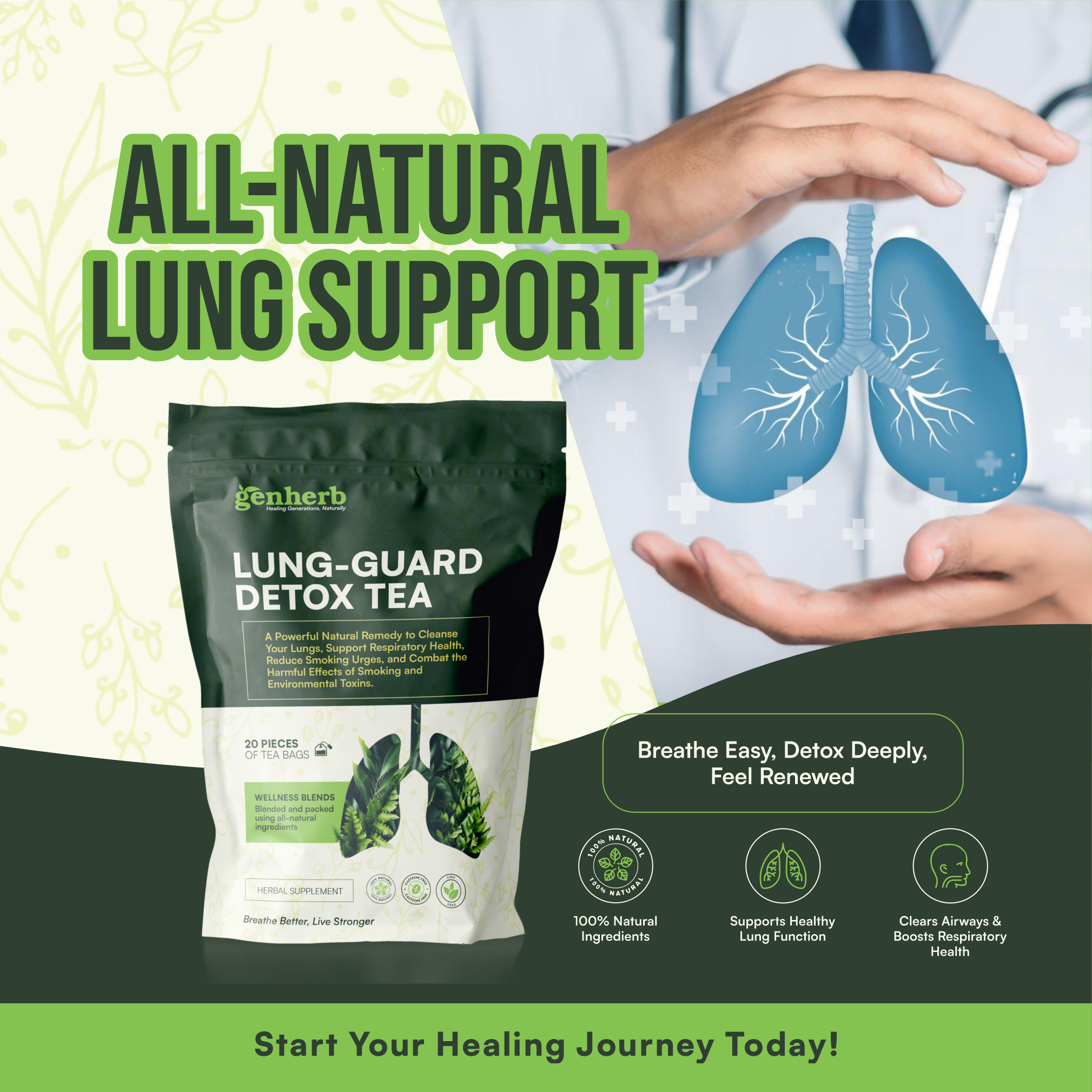Genherb Wellness Facebook ad