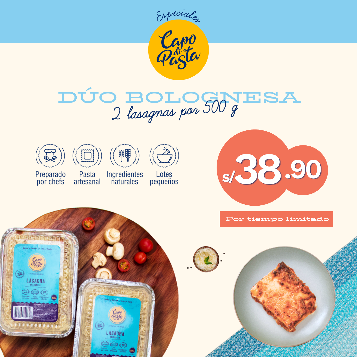 Capo di Pasta Facebook ad from May 22, 2026