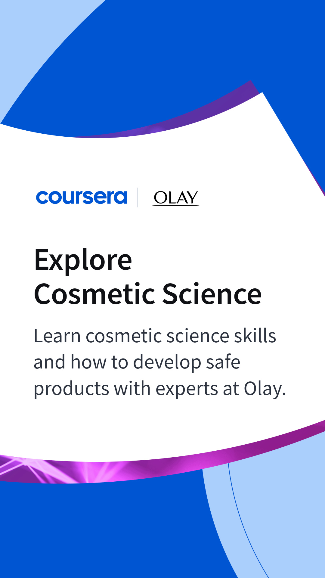Coursera Facebook ad