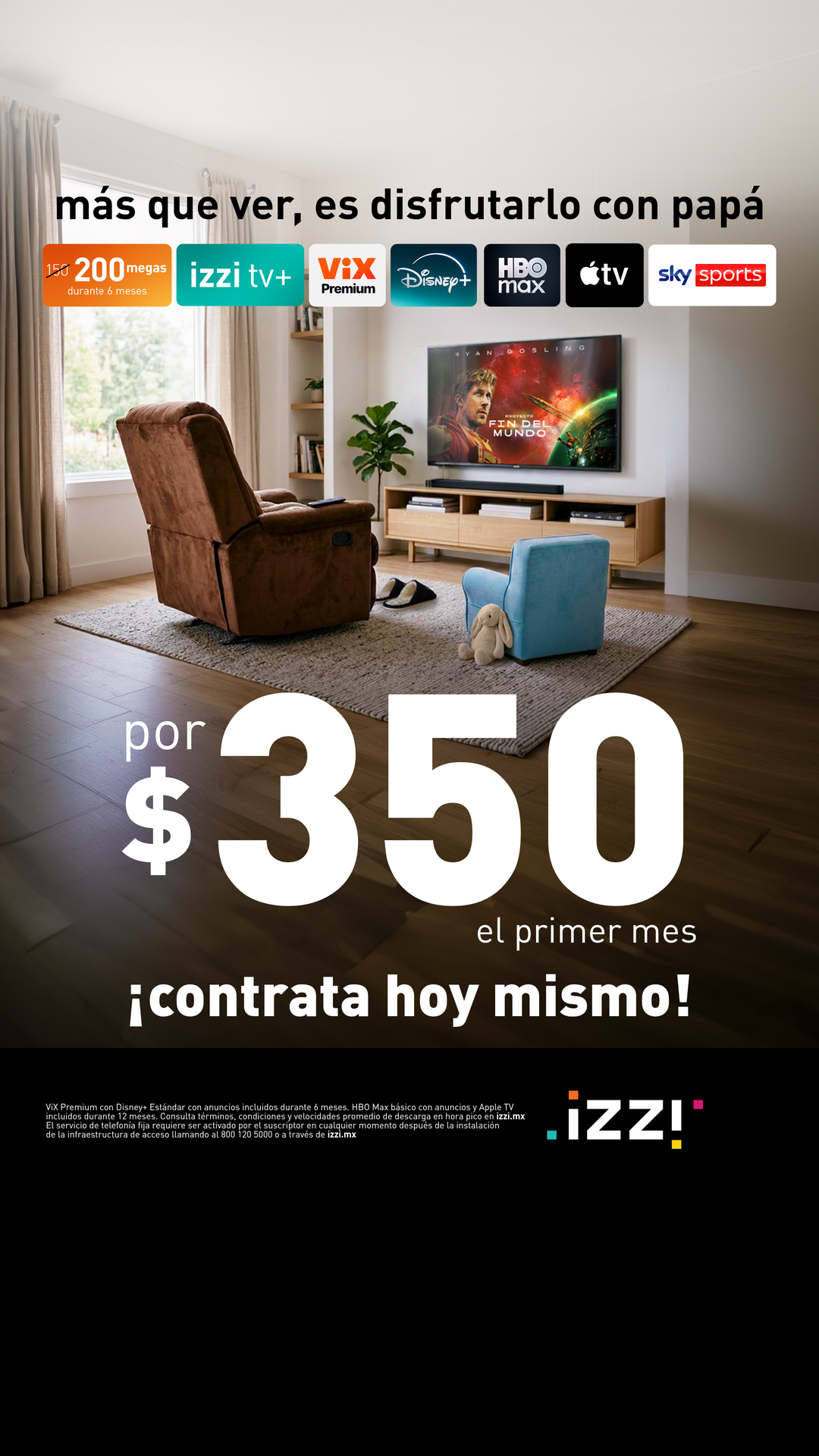 izzi telecom Facebook ad