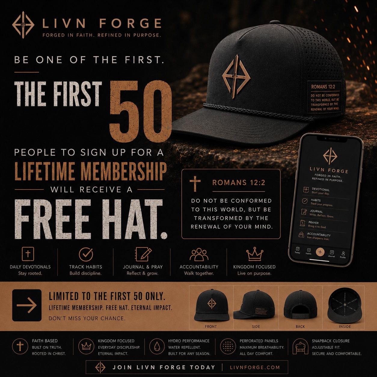 LIVN FORGE Facebook ad