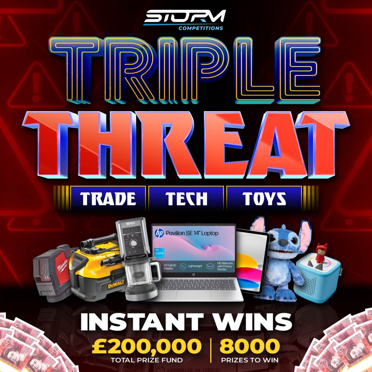 Storm Competitions Facebook ad