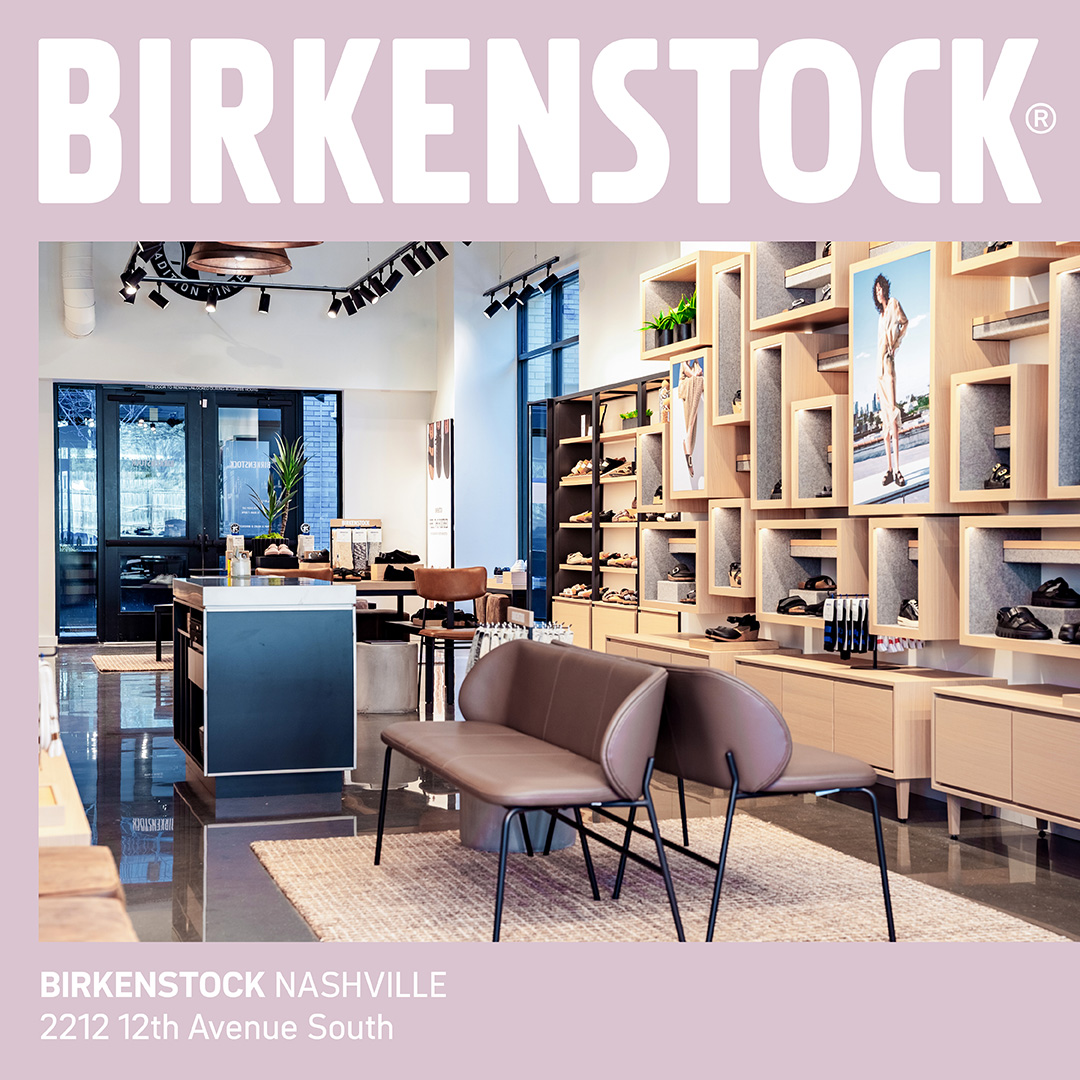 Birkenstock Facebook ad: Sandals, reimagined buckles and refined loafers.
