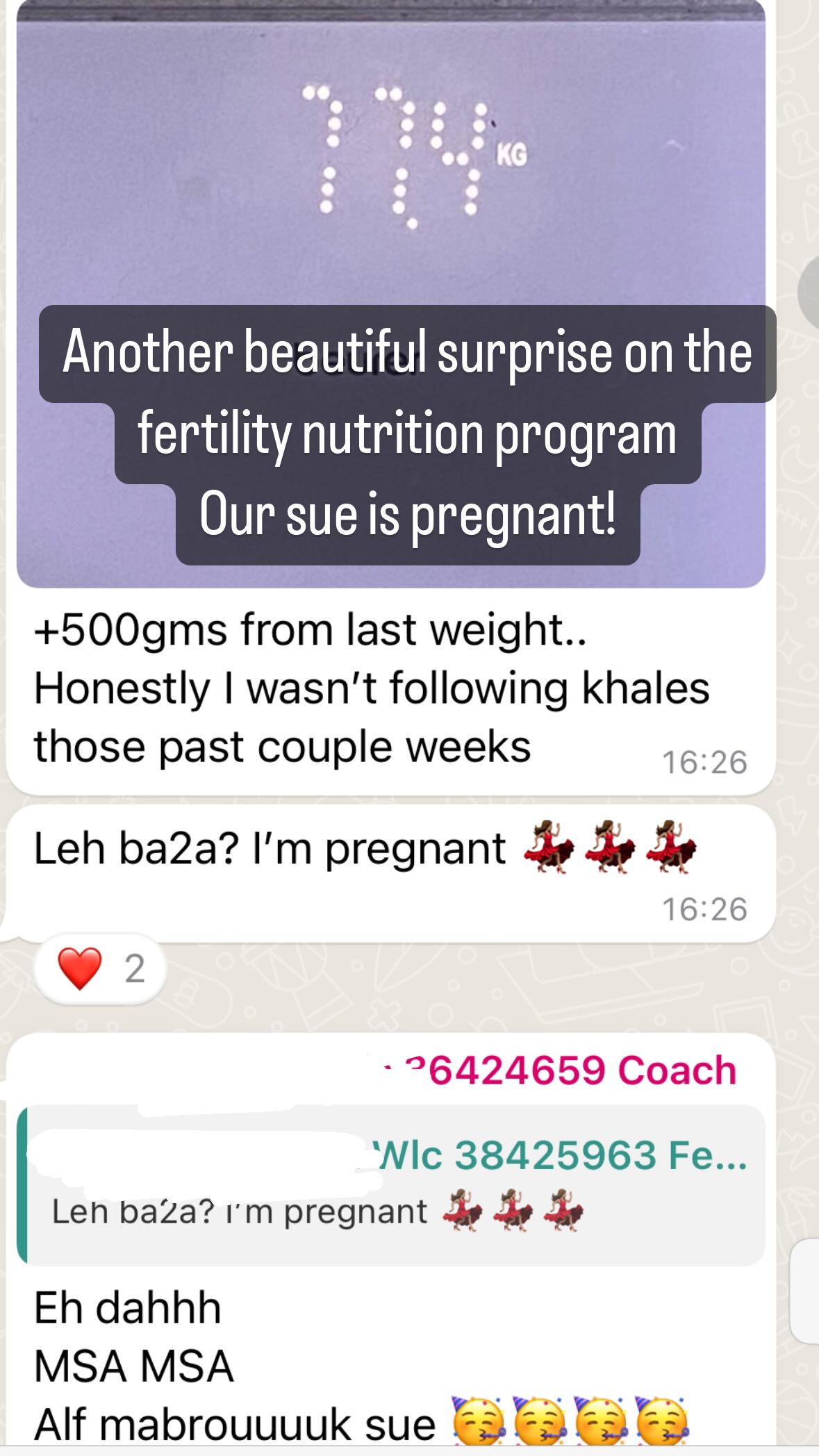 Angylite Facebook ad: Another beautiful surprise on the fertility nutrition…