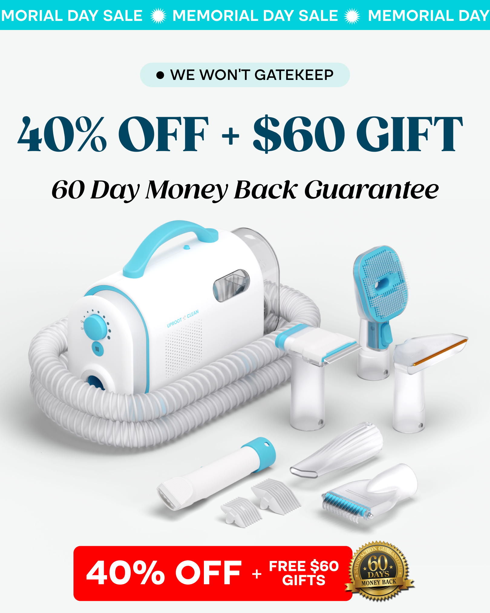 Uproot Clean Facebook ad