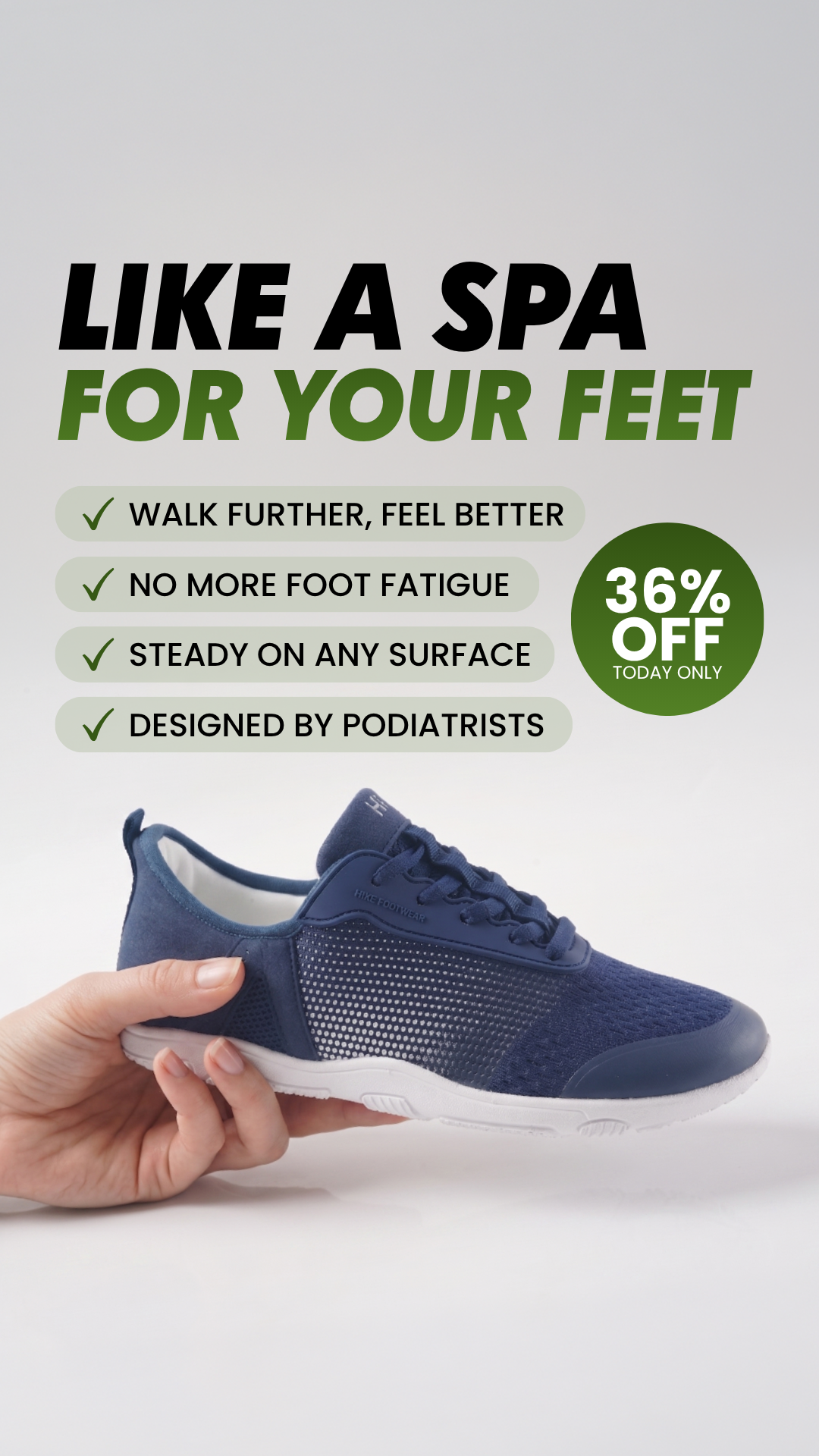 HIKE Footwear Facebook ad