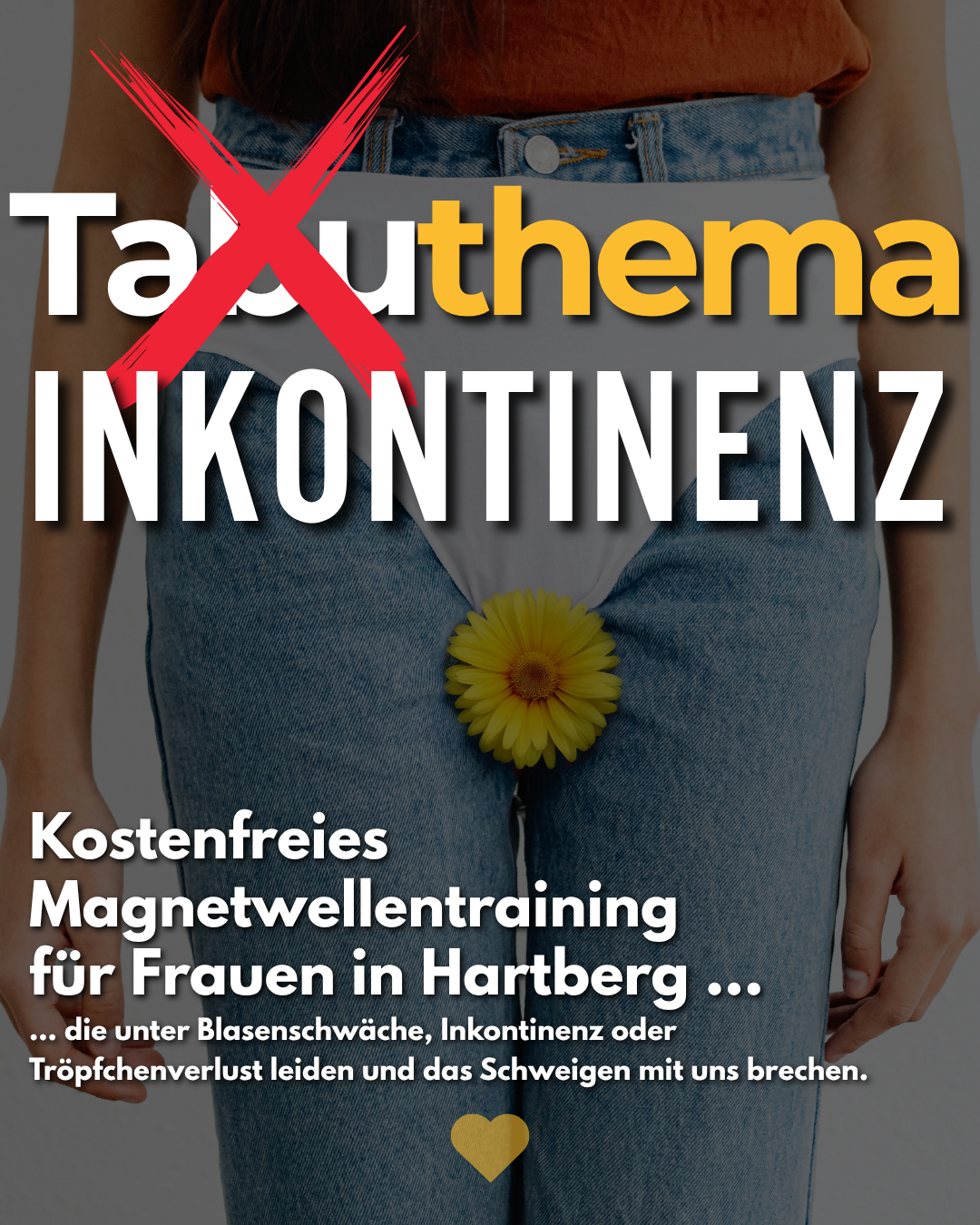 Beckenboden Behandlung Facebook ad