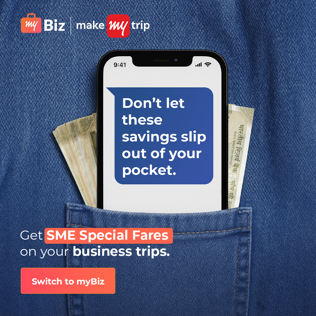 MakeMyTrip Facebook ad
