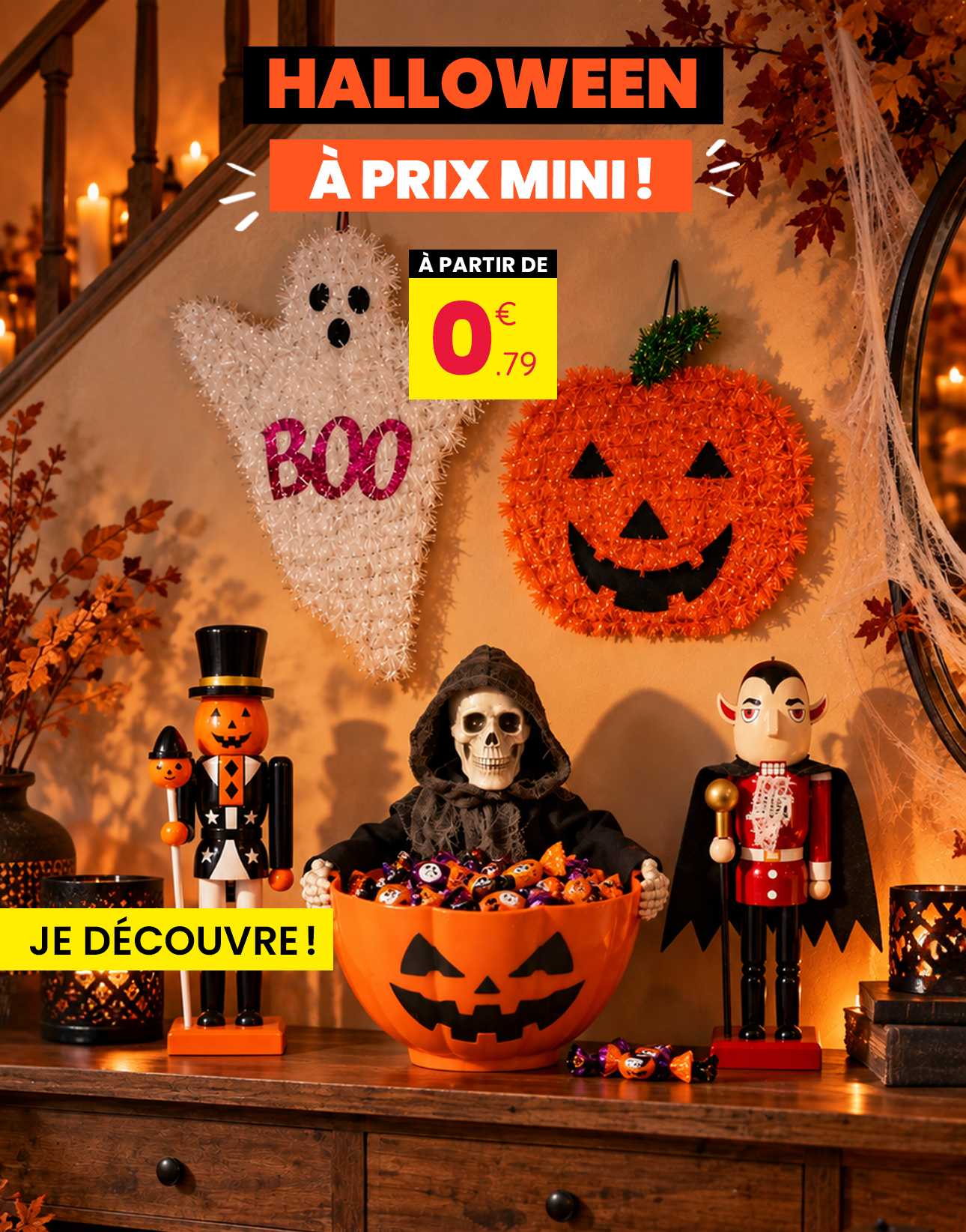 Stokomani Facebook ad: Halloween est arrivé!