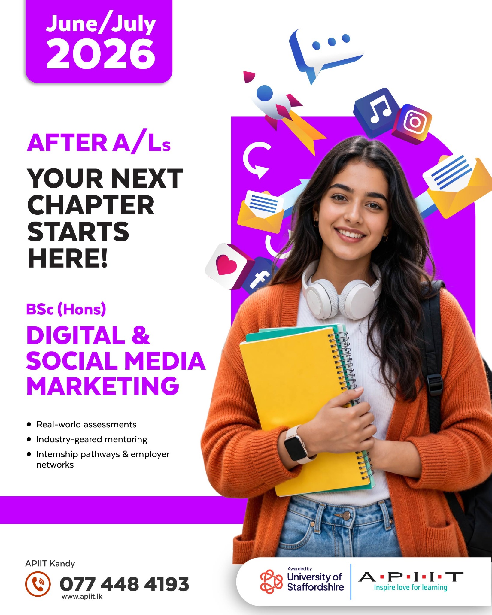 APIIT Sri Lanka Facebook ad