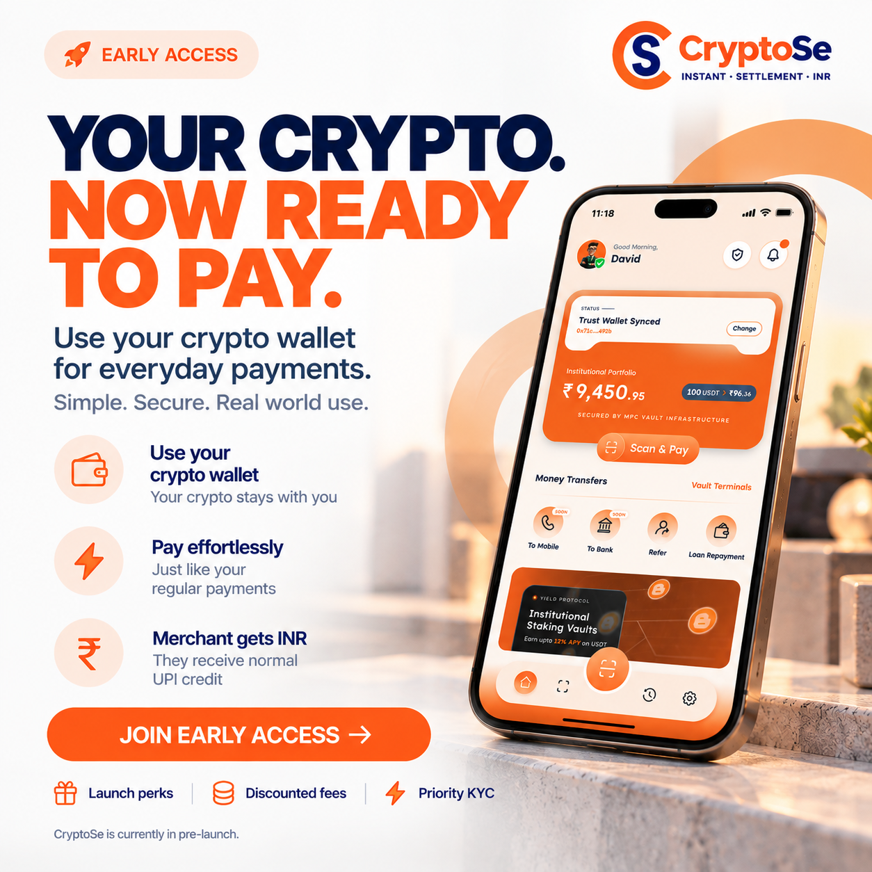 Crypto Se Facebook ad: Pay With Crypto