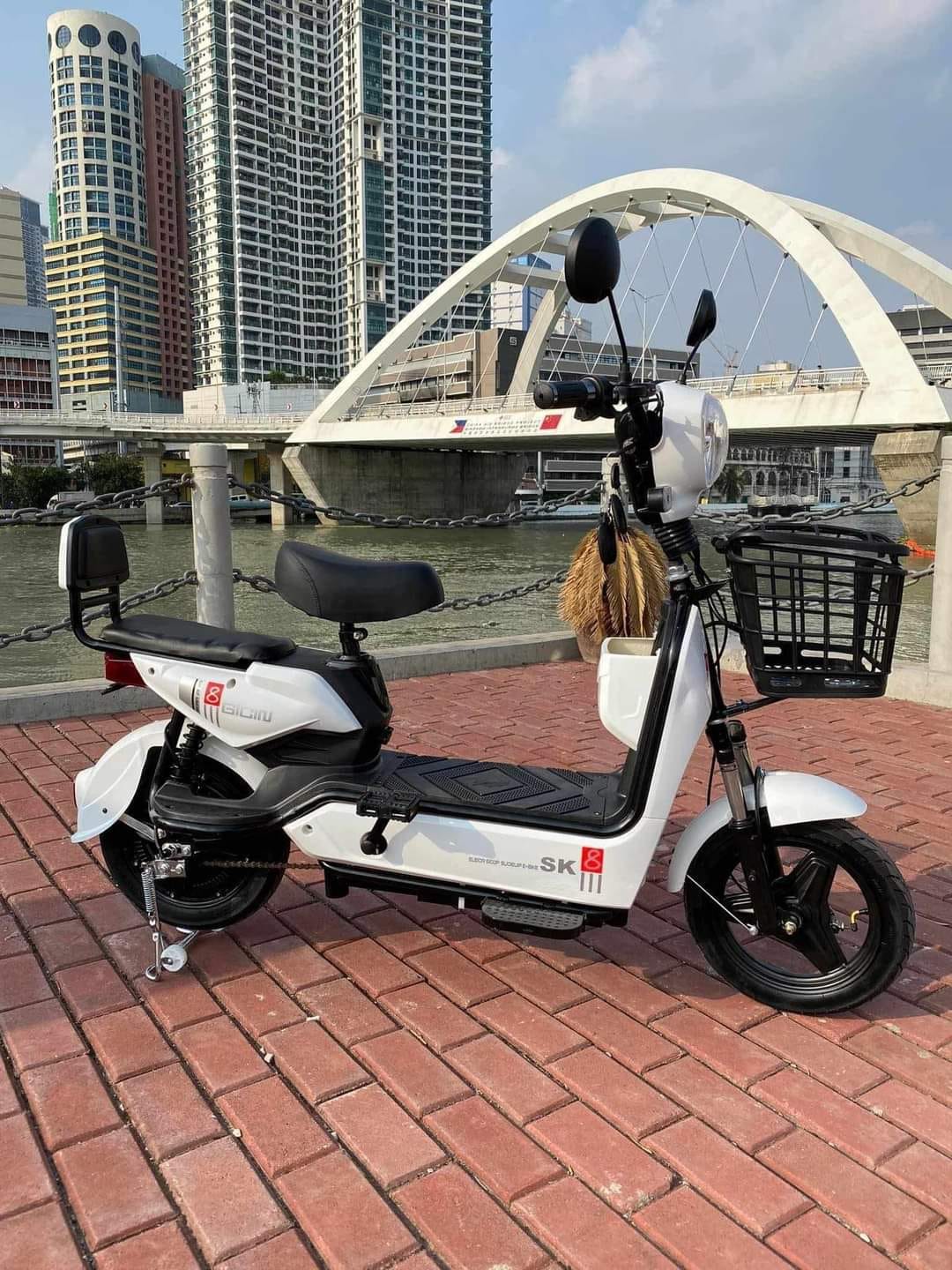 KM Shop PH Facebook ad: SK GICIN VERSION 2.0 E-BIKE W/ PEDAL ASSIST…