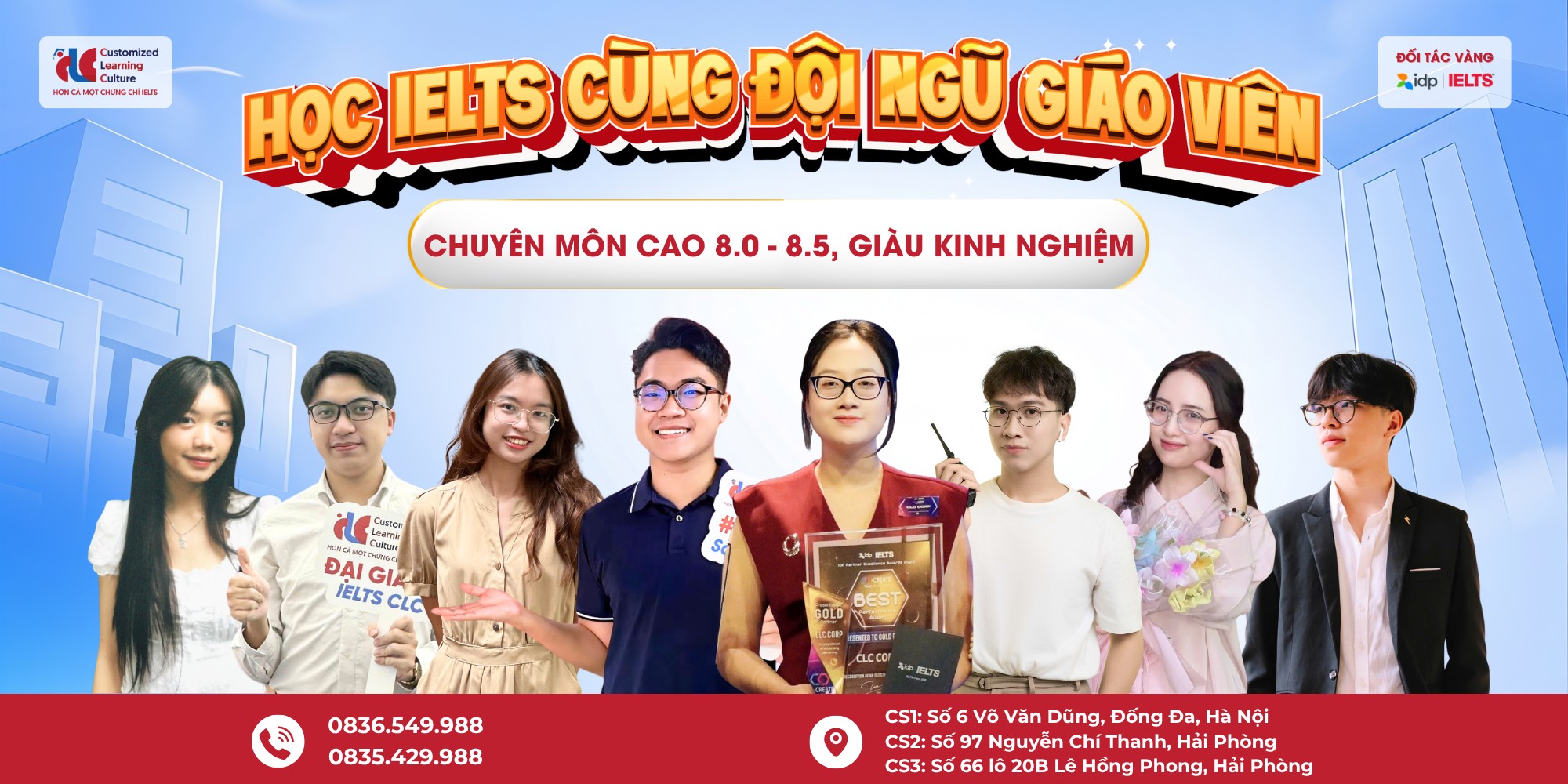IELTS CLC Facebook ad