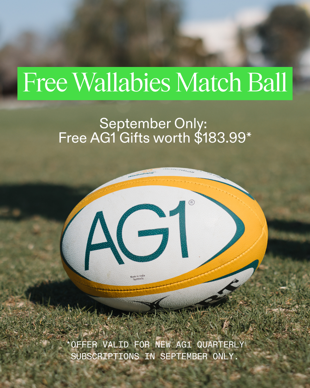 AG1 by Athletic Greens Facebook ad