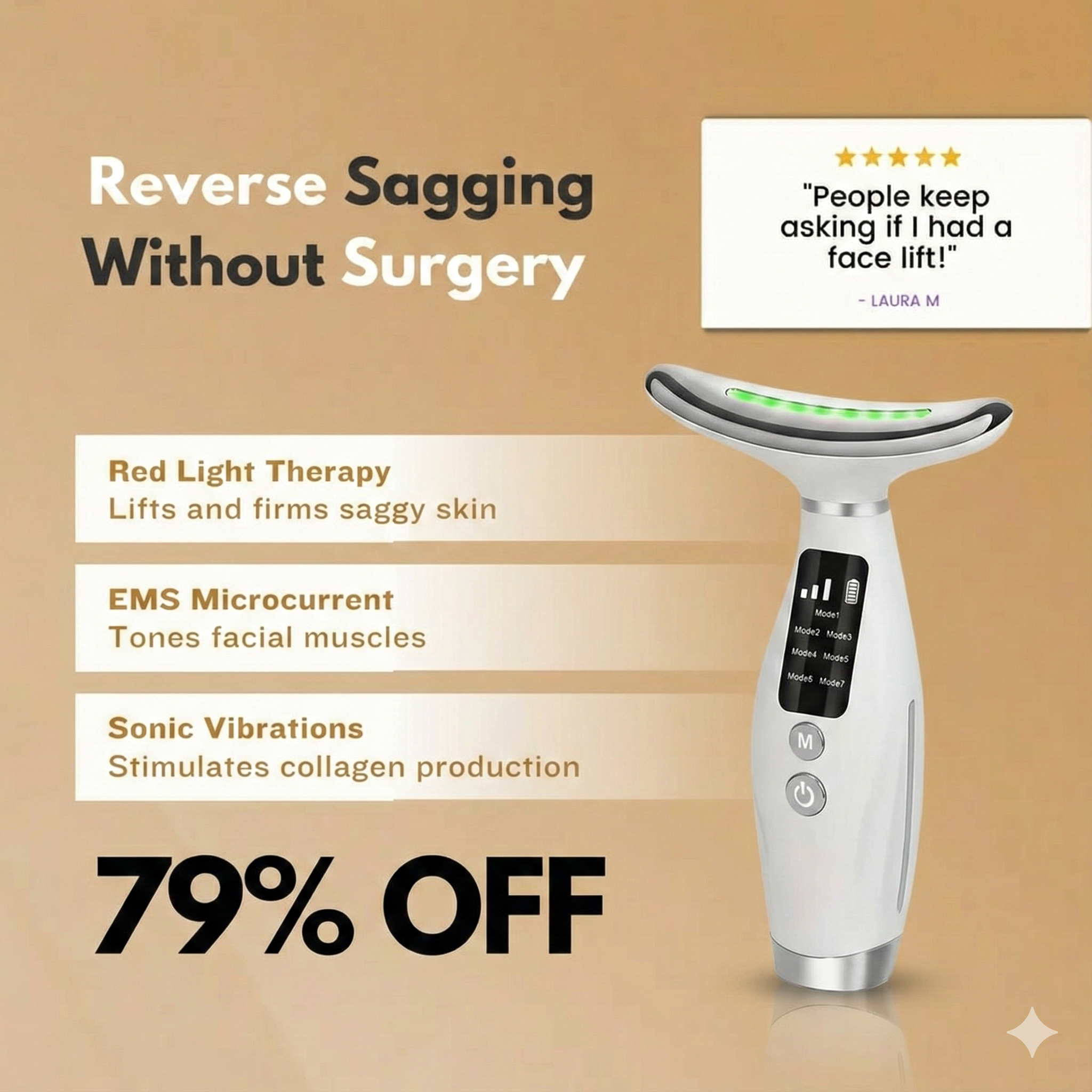 Zoe medicals Facebook ad: Look 10 Years Younger, No Pain, No Needles