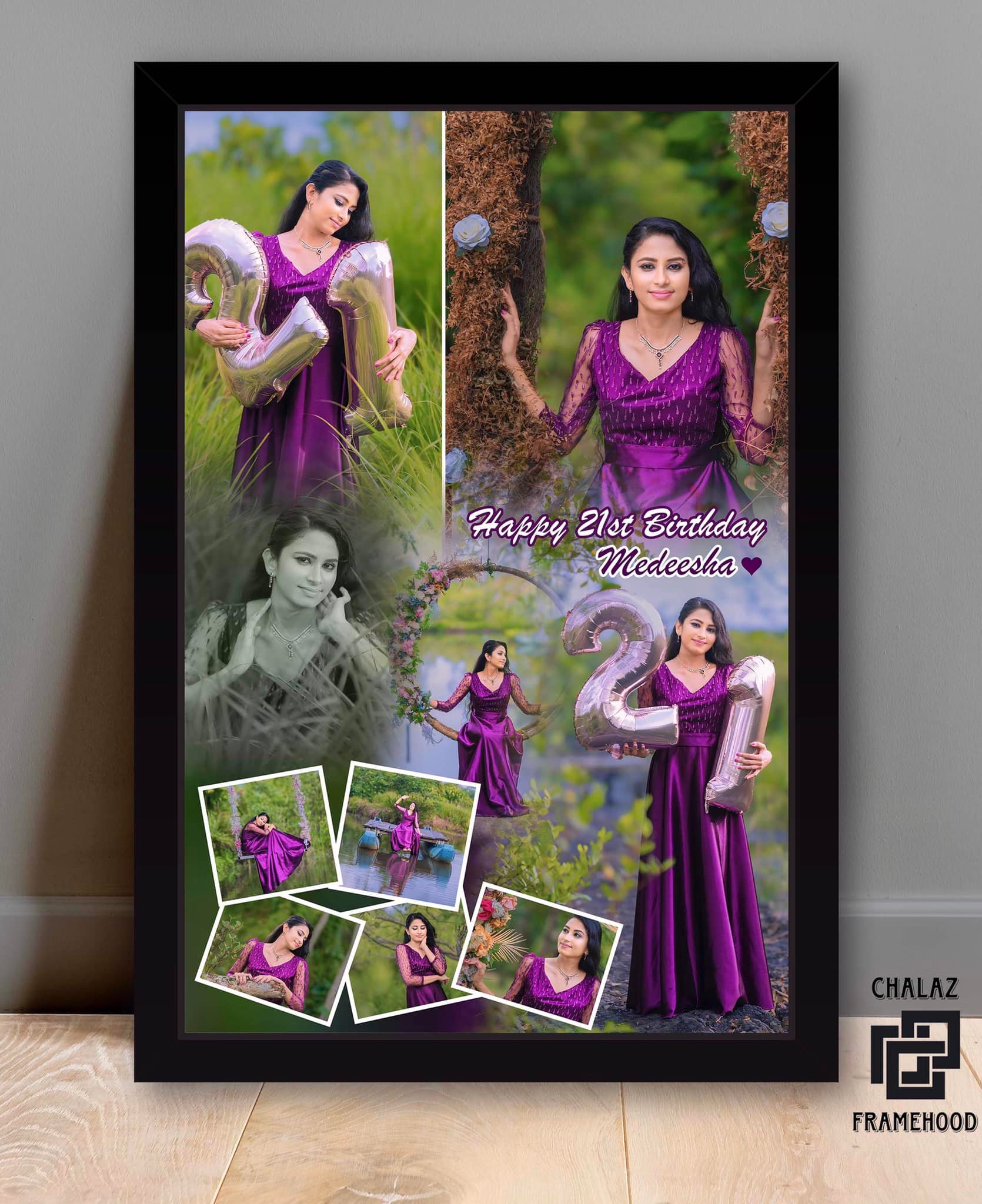 ChalaZ Framehood Facebook ad: මතක අමතක නොවන ආදරණීය තිලිණයක්