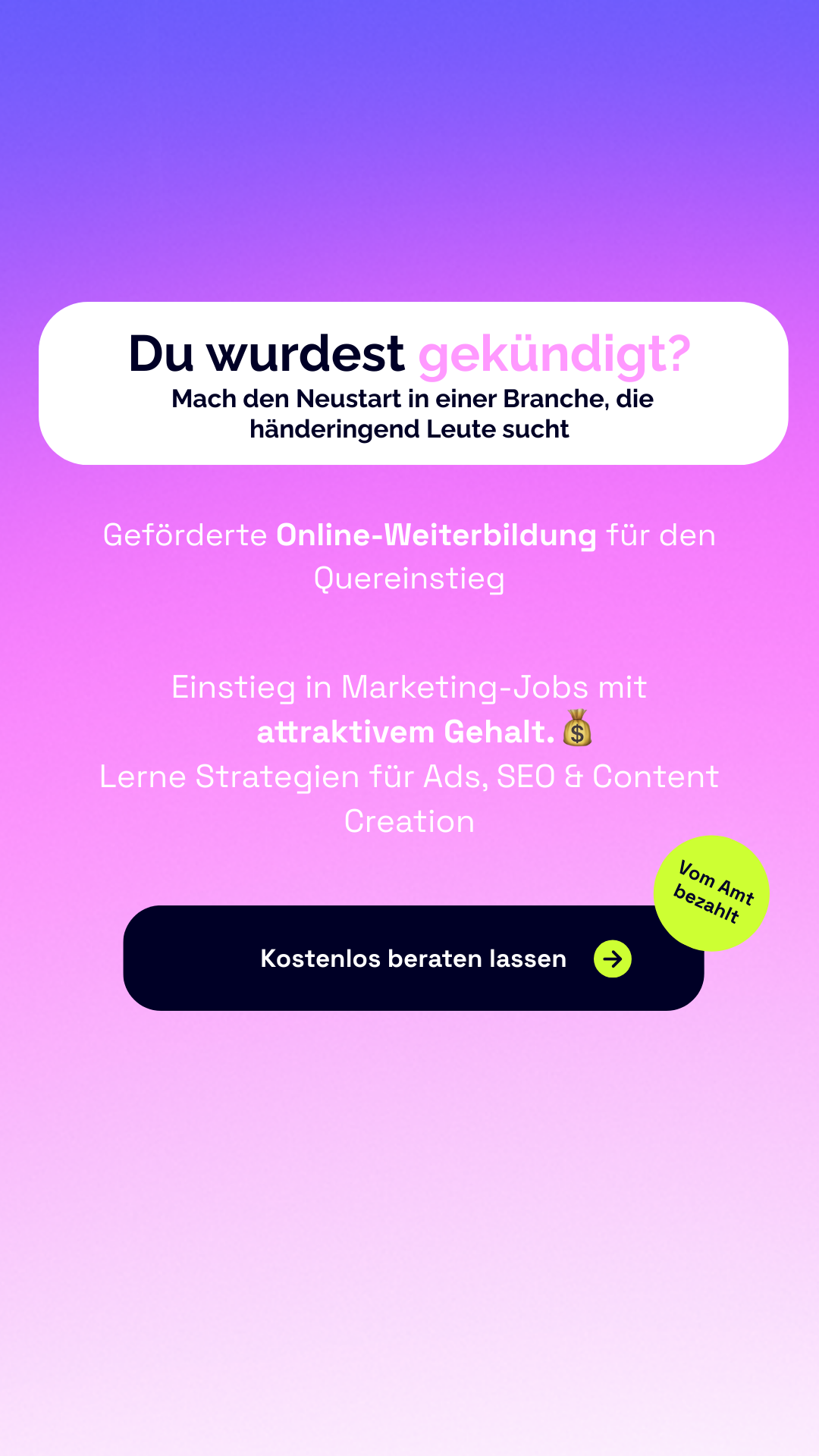 MOD education Facebook ad