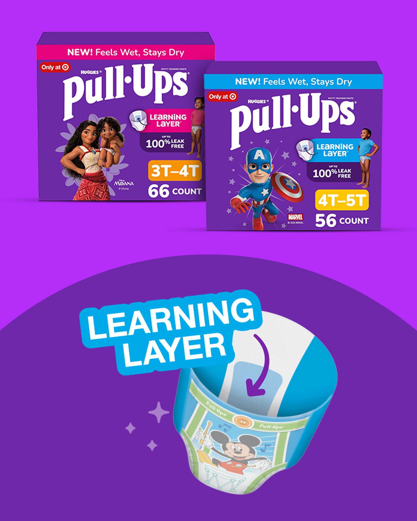 Target Facebook ad: Pull-Ups