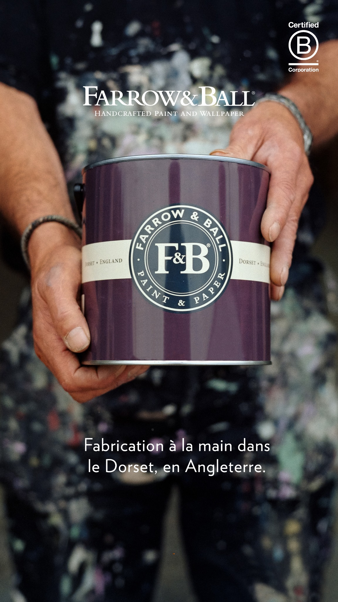 Farrow & Ball France Facebook ad