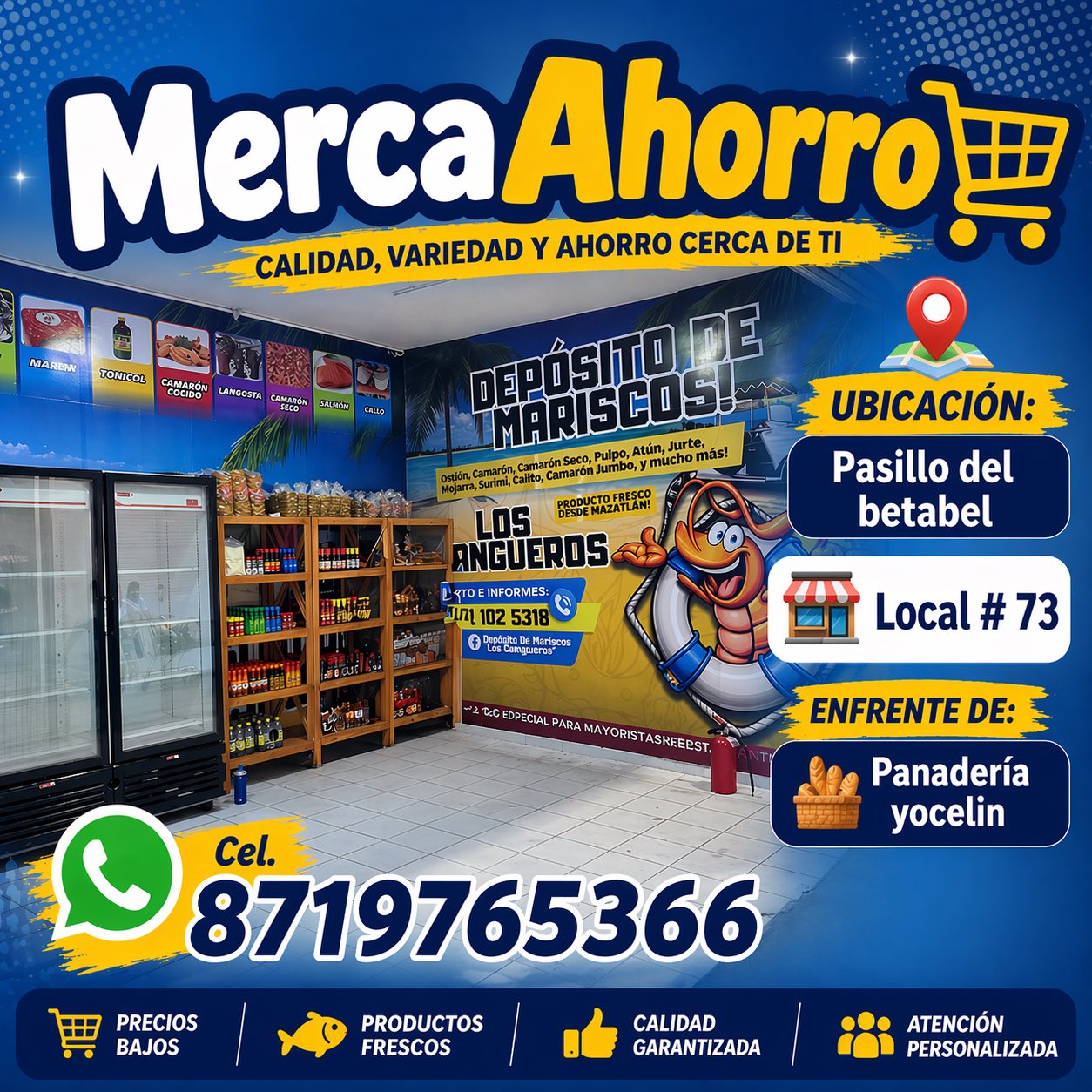Mercahorro Los Changueros Facebook ad: ¡En MercAhorro tenemos MUCHAS OFERTAS para ti!