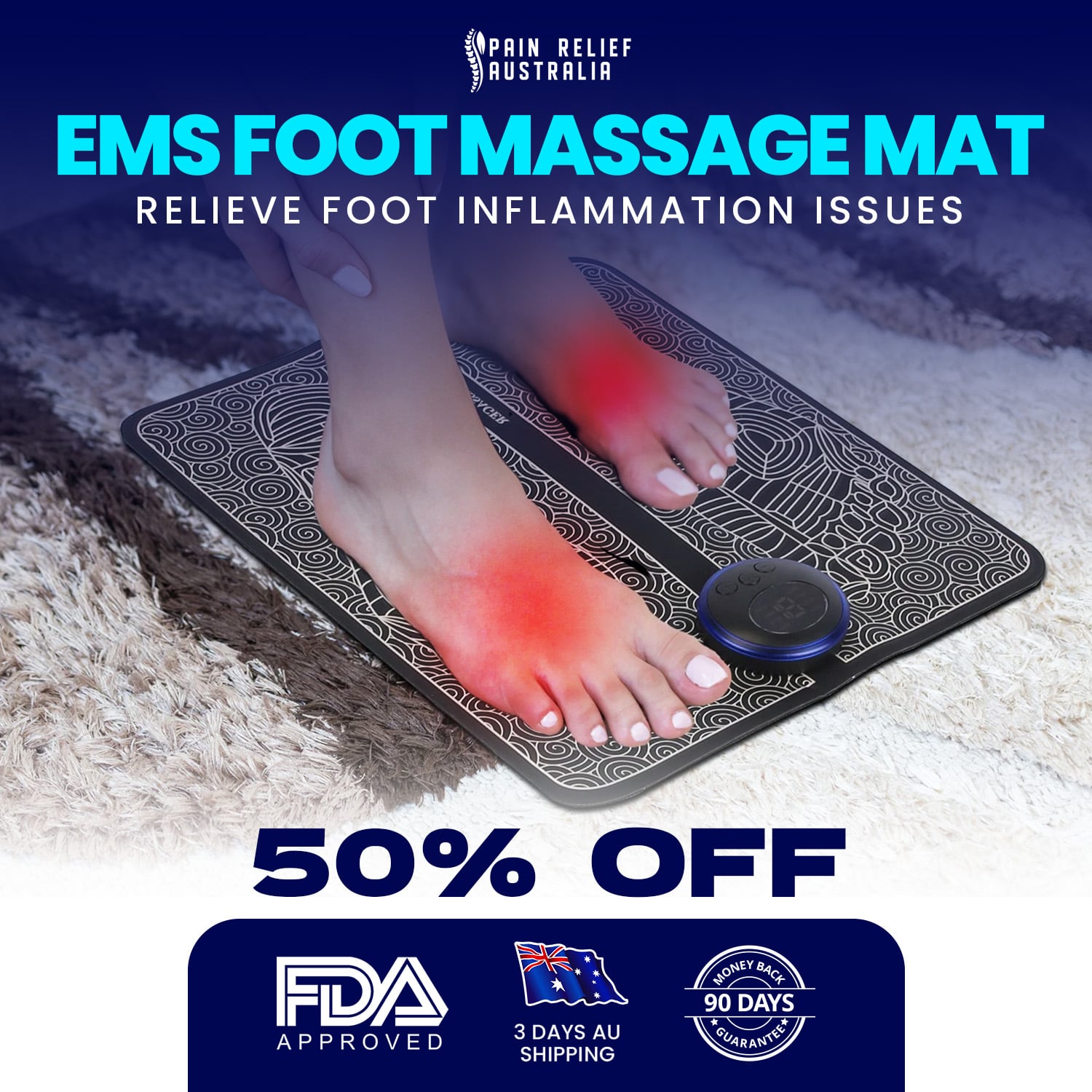 Pain Relief Australia Facebook ad
