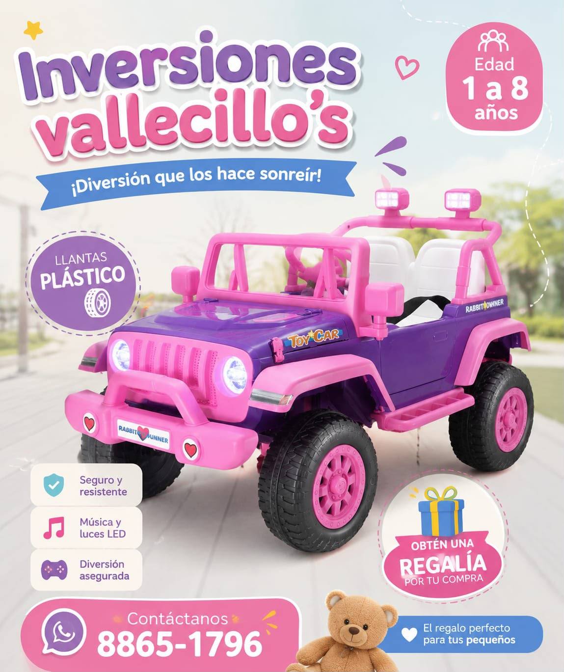 Inversiones y variedades Vallecillo's  Facebook ad