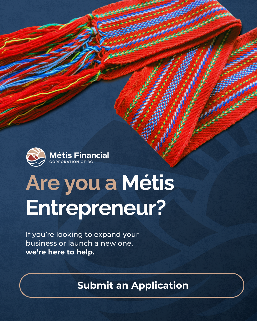 Métis Financial Corporation of B.C. Facebook ad from Sep 10, 2025