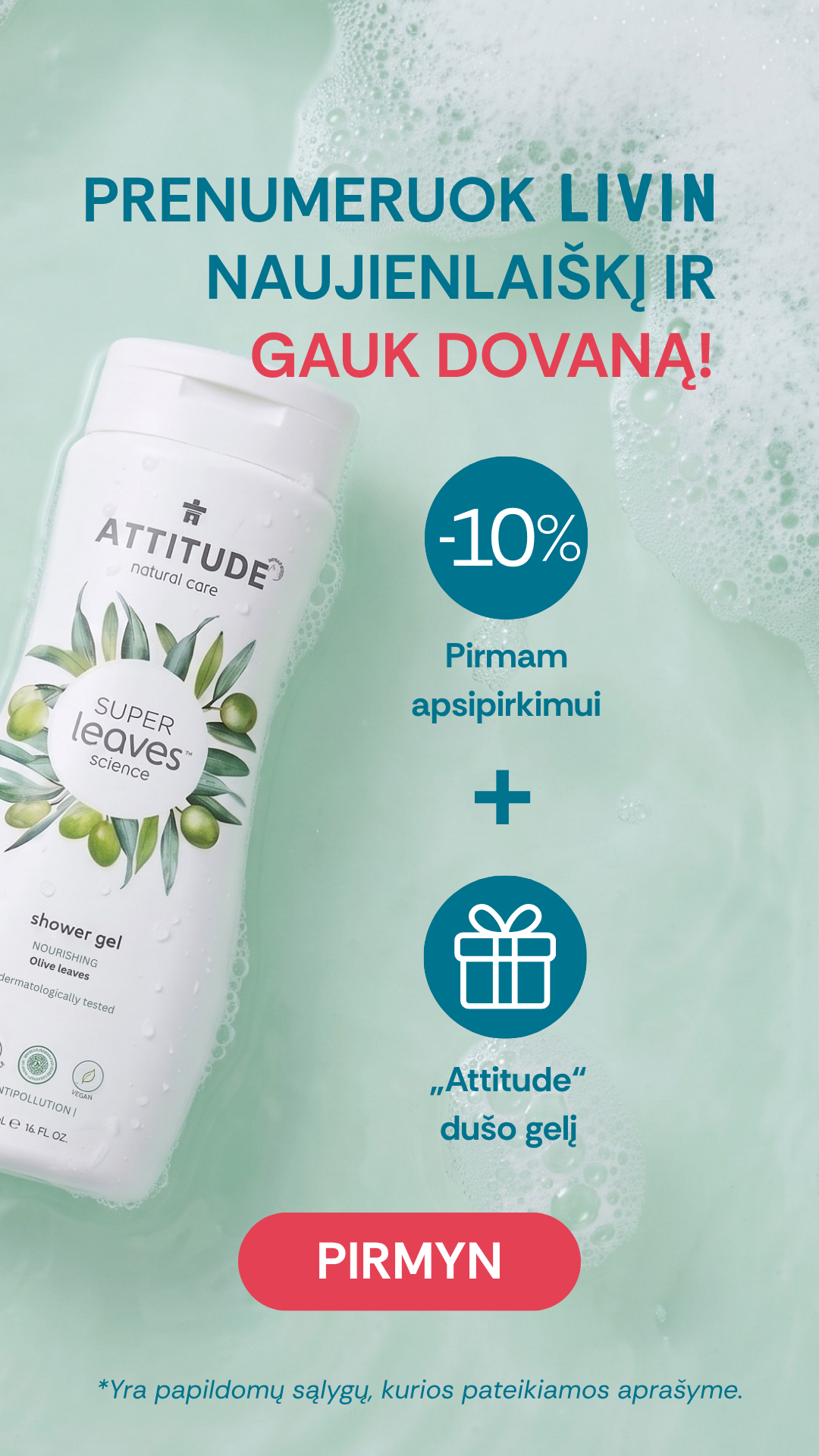 LIVIN sveiki produktai Facebook ad