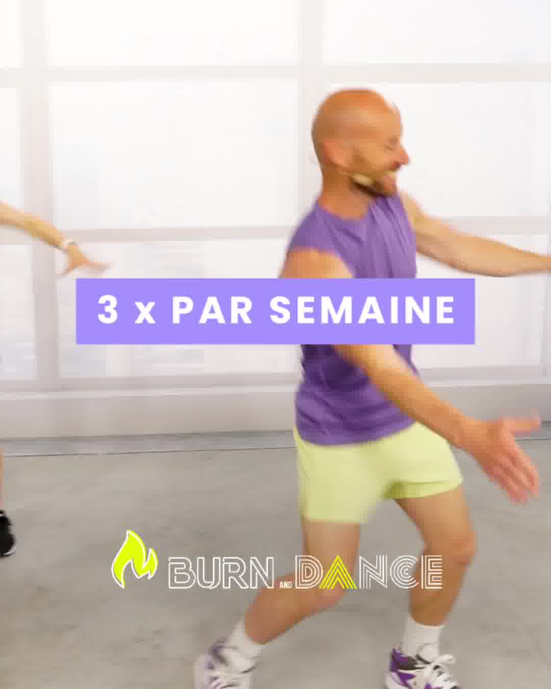 MYF - Move Your Fit Facebook ad: Burn and Dance, le fitness en musique