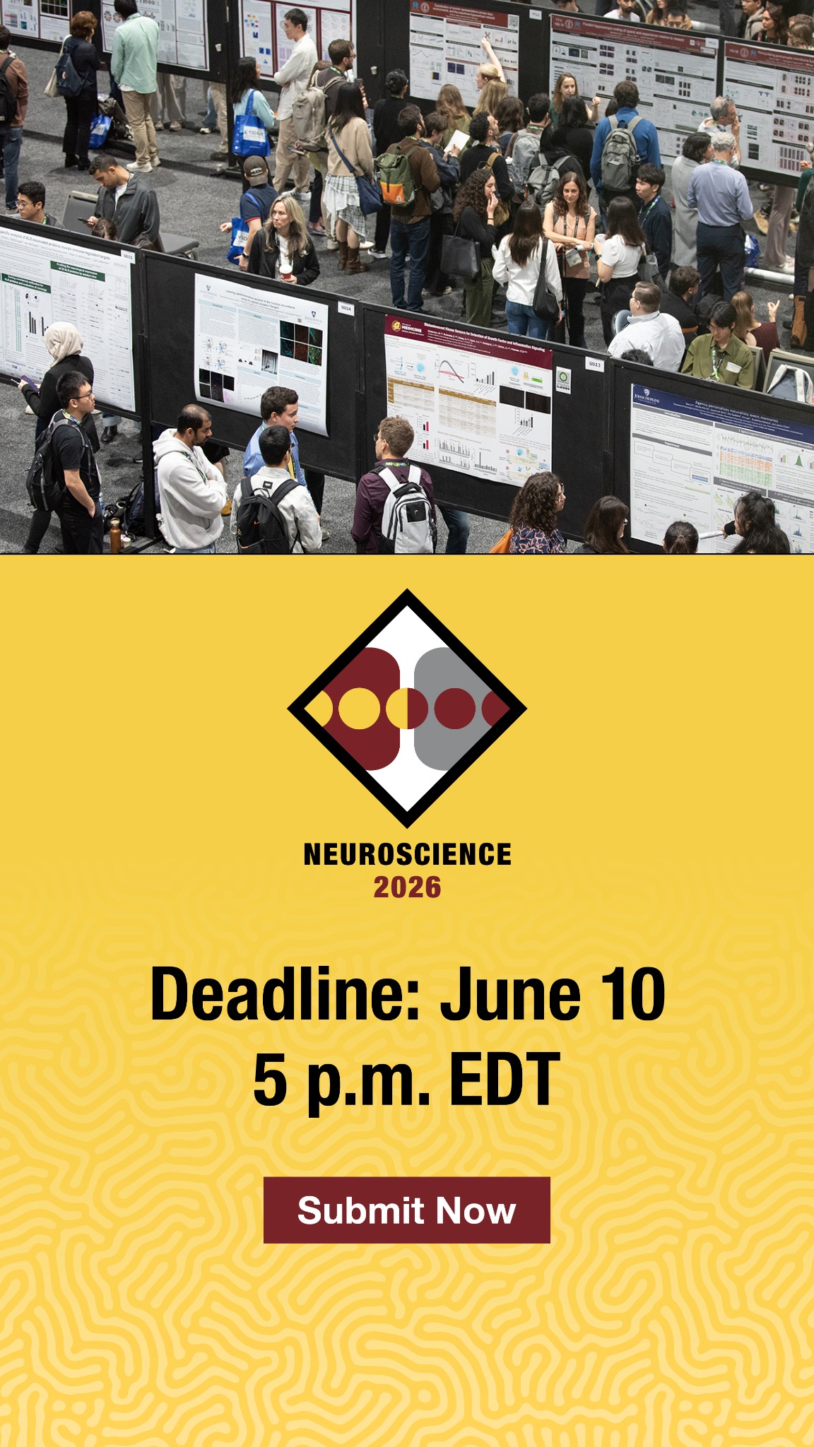 Society for Neuroscience Facebook ad from May 26, 2026