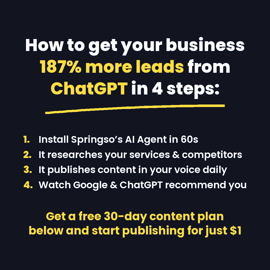 Shane - Local Business Growth Facebook ad: Get more leads from ChatGPT