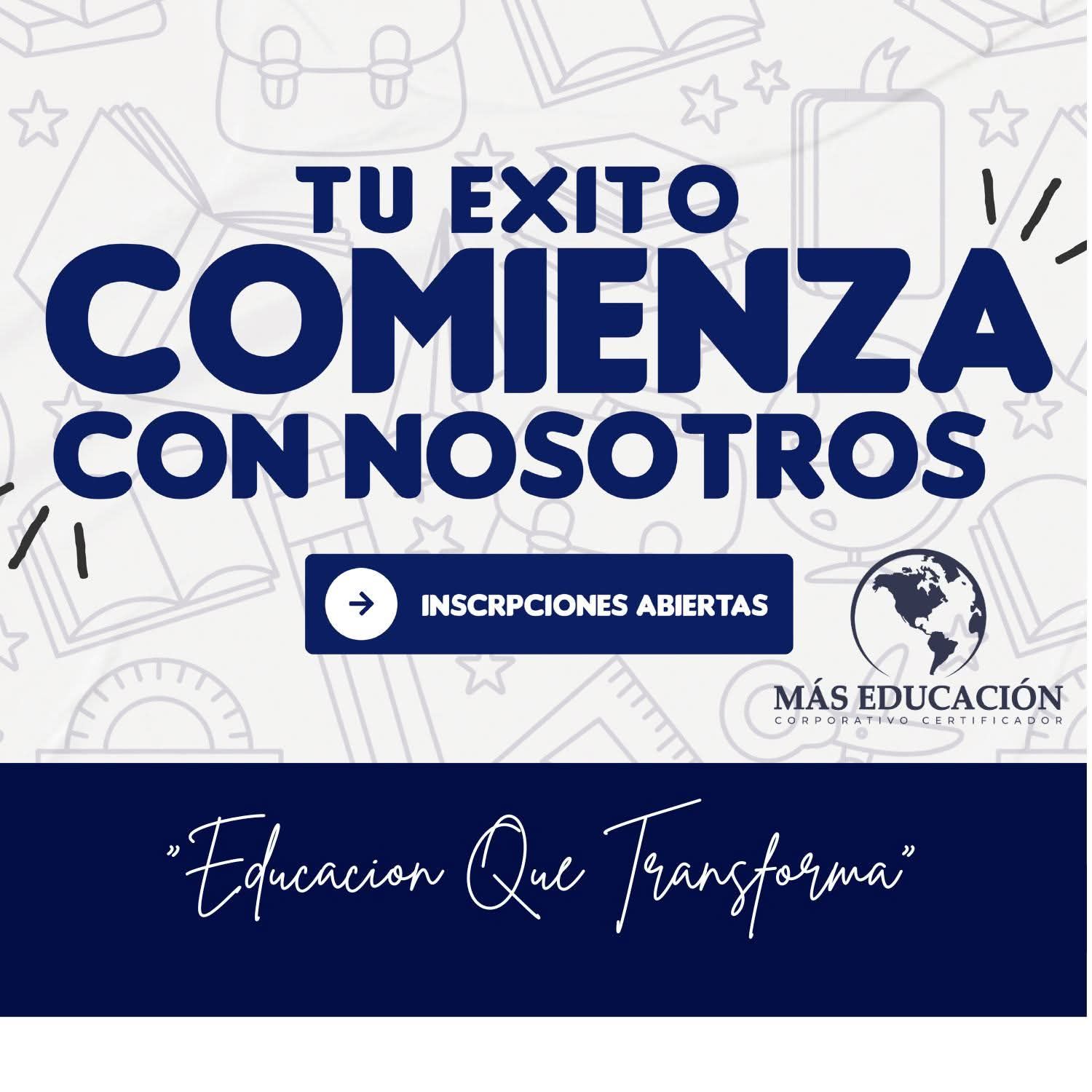 Instituto Más Educación CD Libres Facebook ad: En Más Educación somos un centro de capacitación…