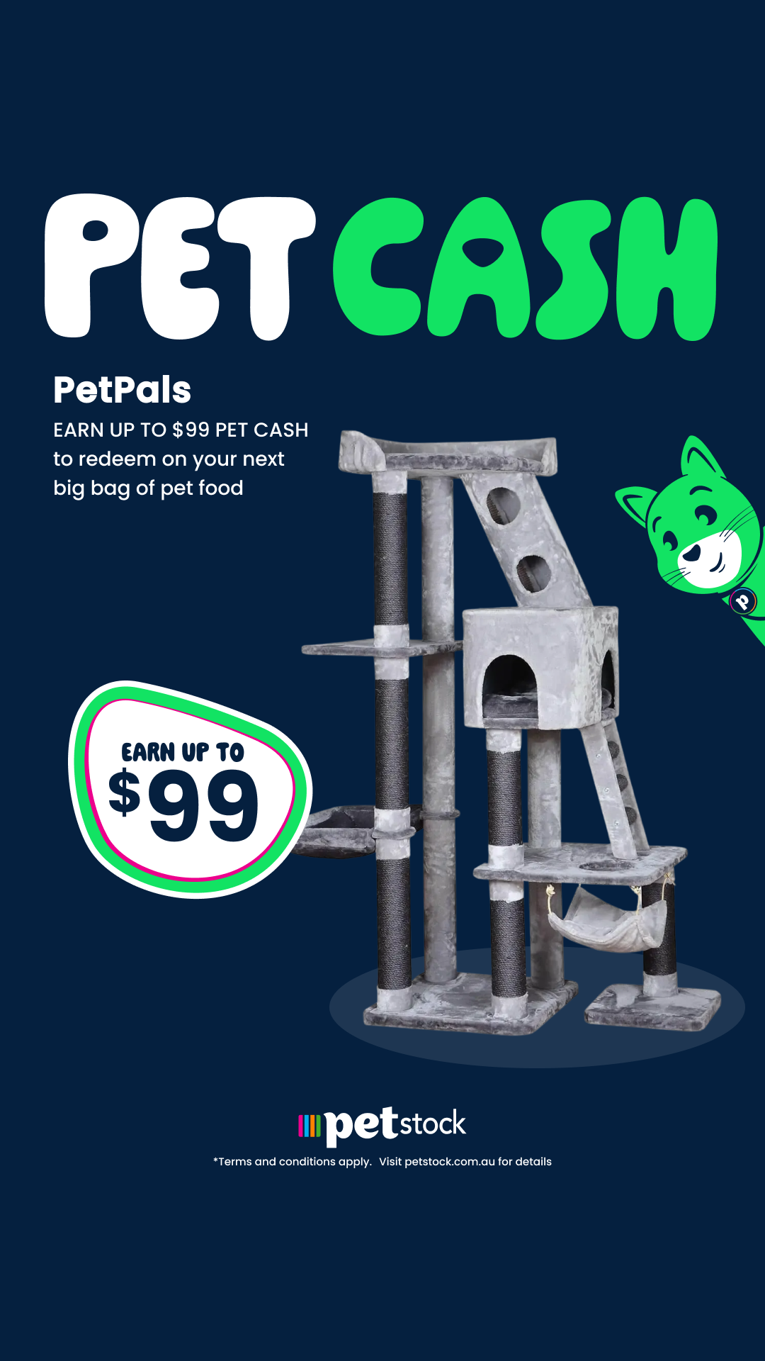 Petstock Facebook ad