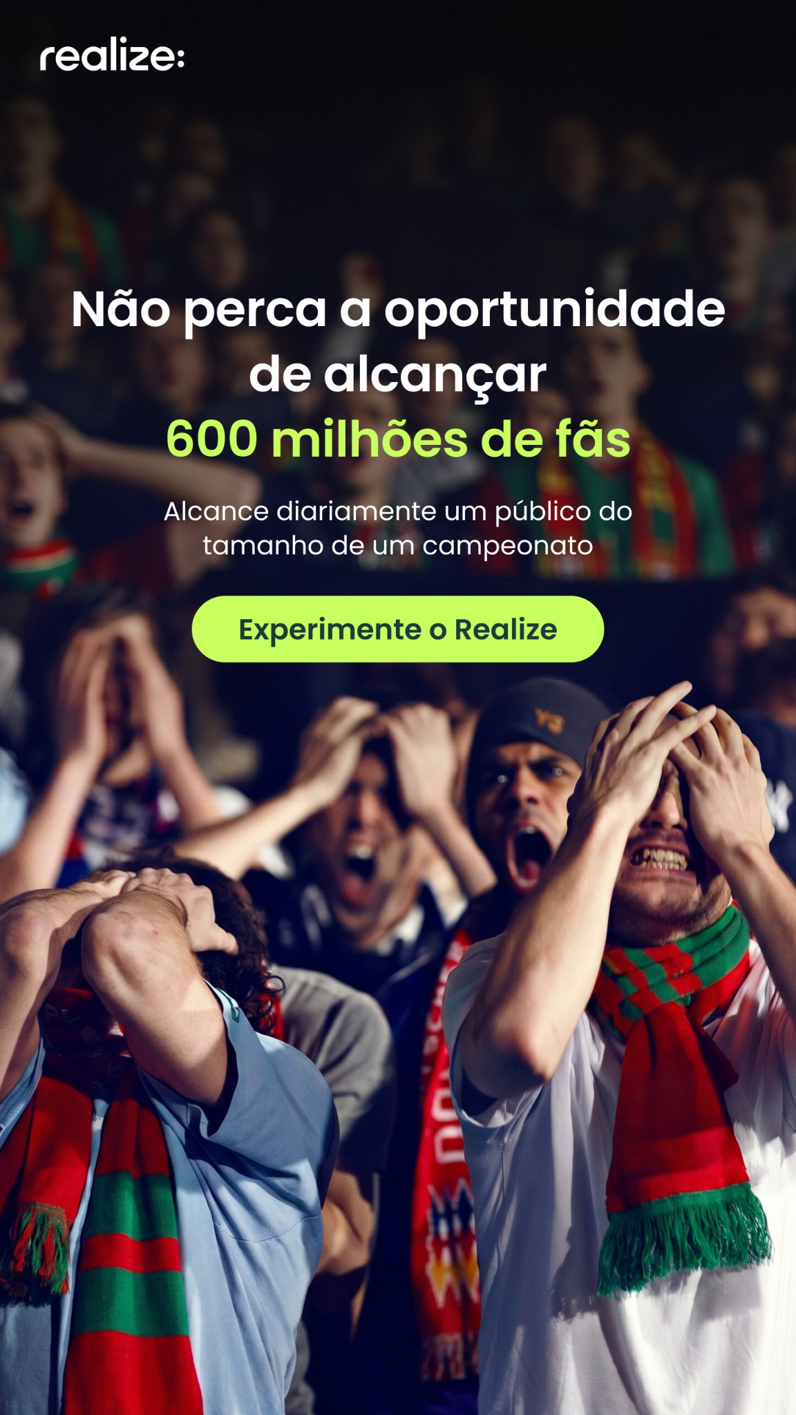 Realize For Advertisers Facebook ad