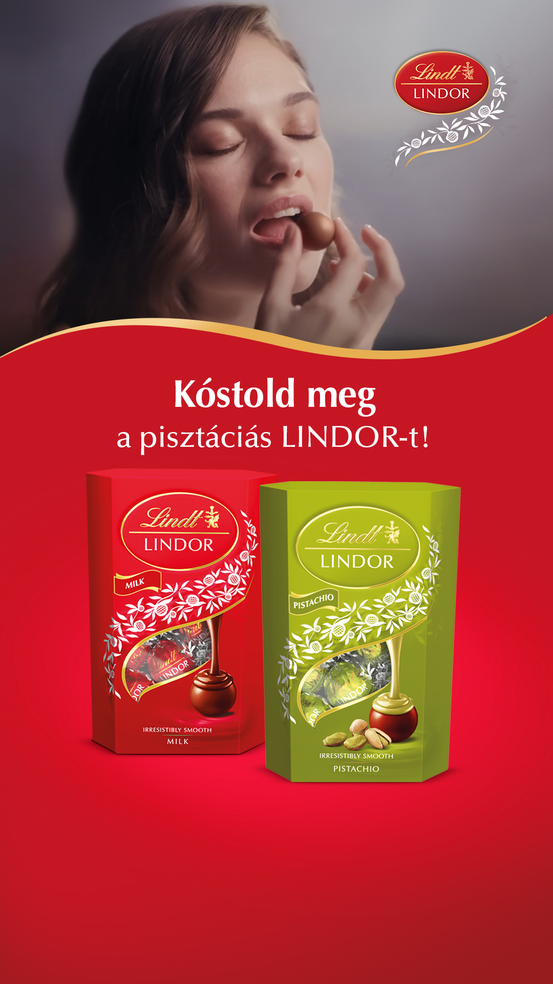 Lindt Facebook ad