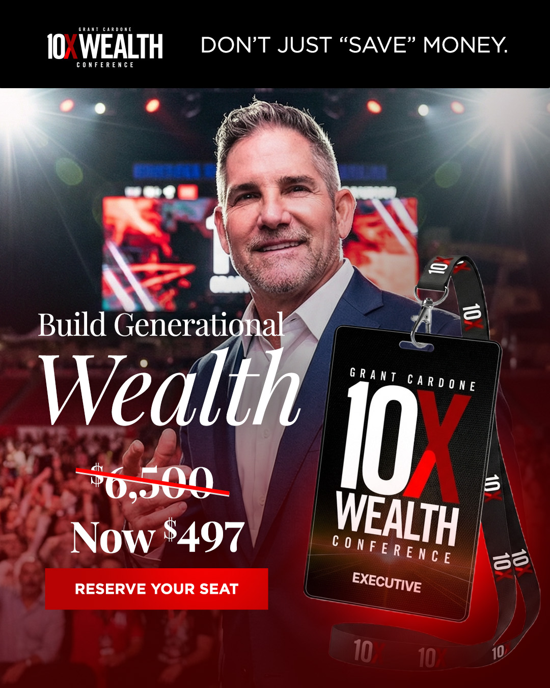 Grant Cardone Facebook ad