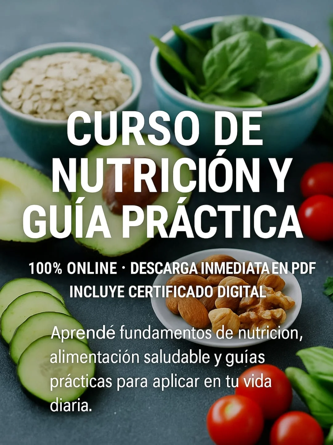 Instituto Aprende Hoy -Cursos con Certificado Facebook ad: Curso de Nutrición y Guía Práctica