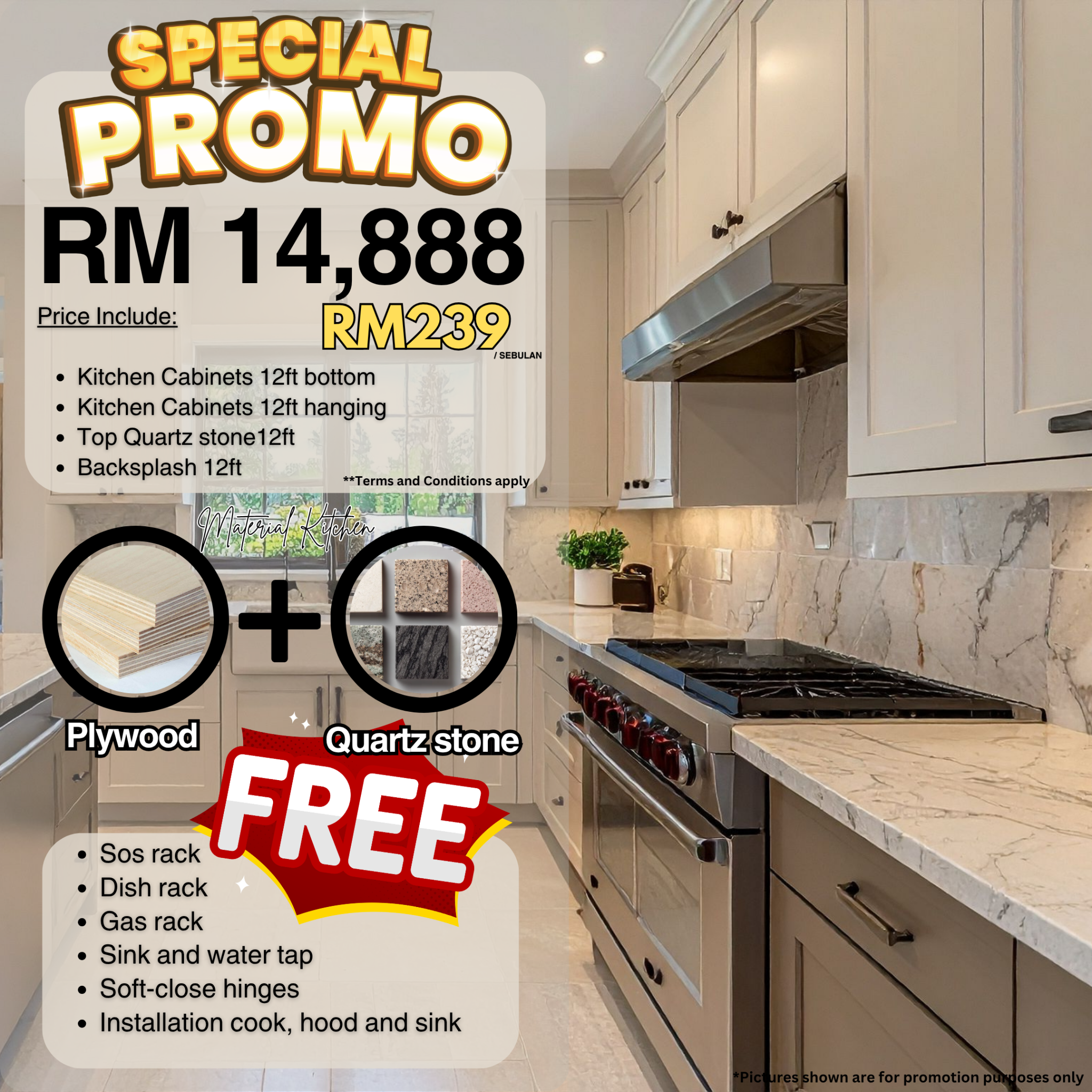 EIDEA-Kitchen Cabinet & Renovation Facebook ad: Chat with us