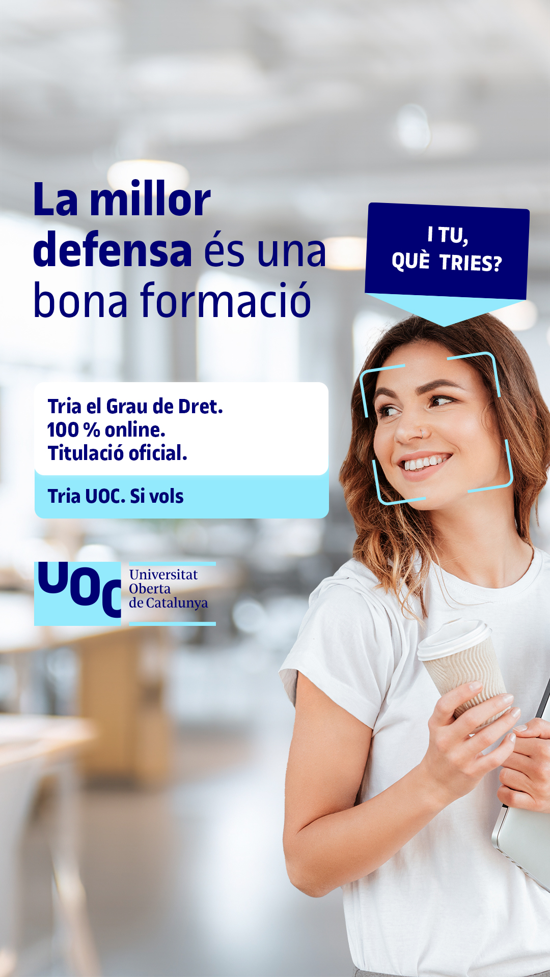 Universitat Oberta de Catalunya (UOC) Facebook ad