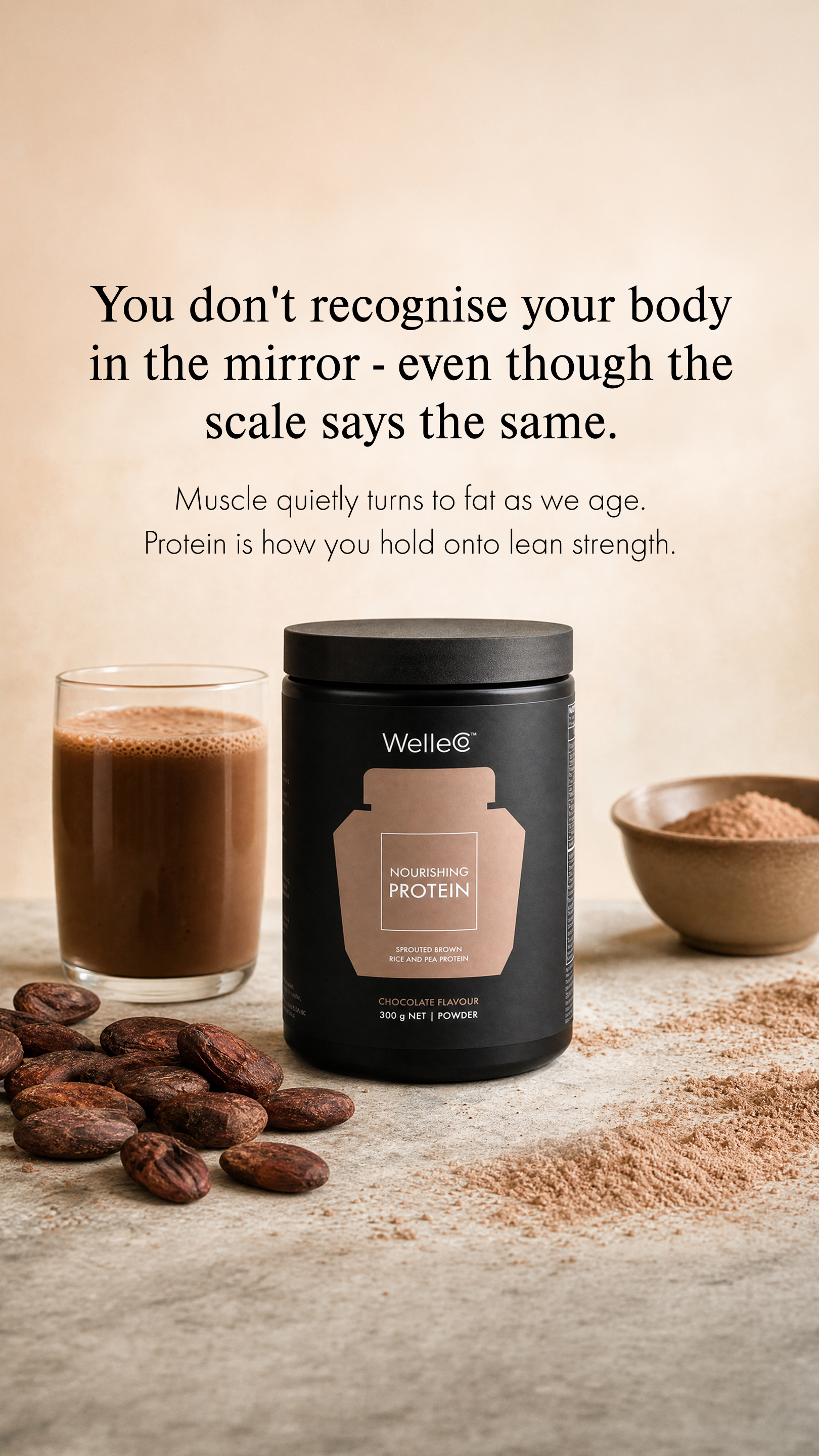 WelleCo Facebook ad