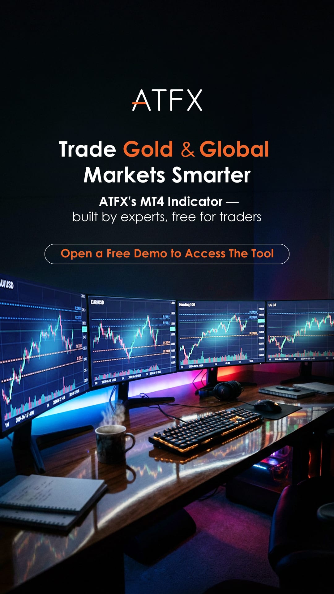 ATFX Facebook ad from May 18, 2026