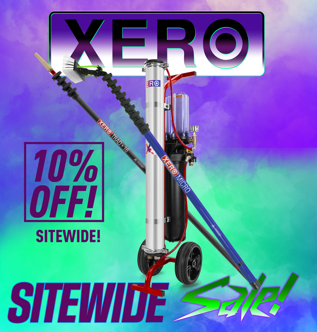 XERO Window Cleaning Products Facebook ad