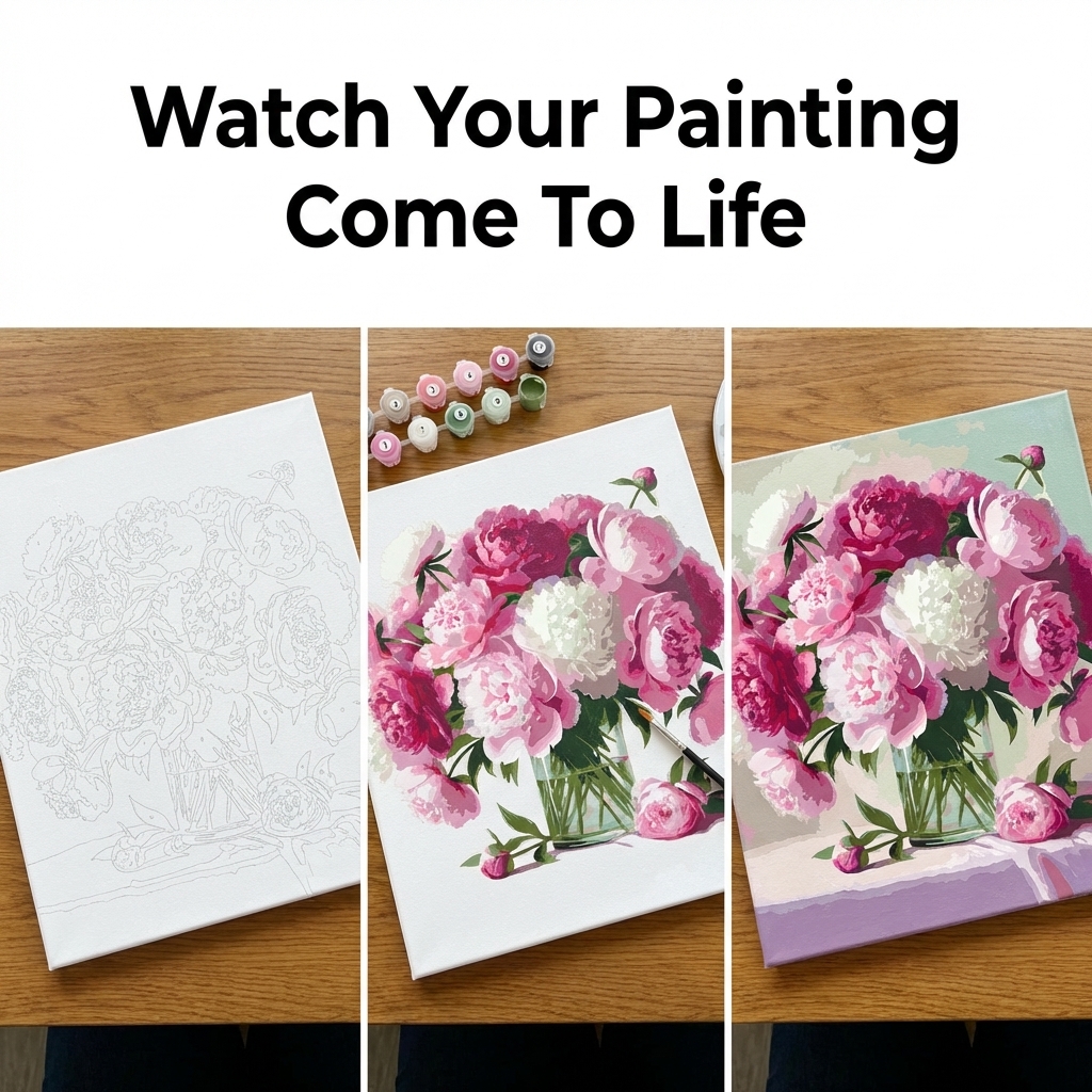 Paint by Numbers - DIY Facebook ad