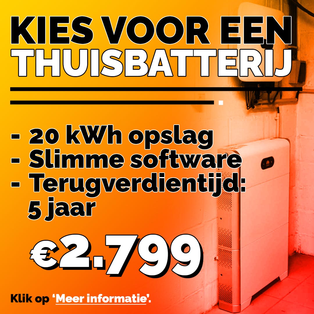 Thuisbatterij Deals Facebook ad