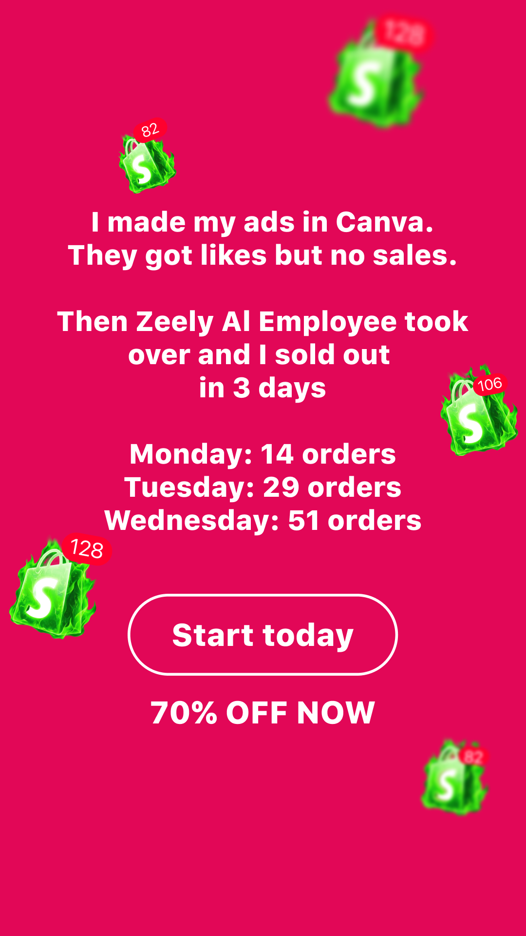 Zeely Facebook ad