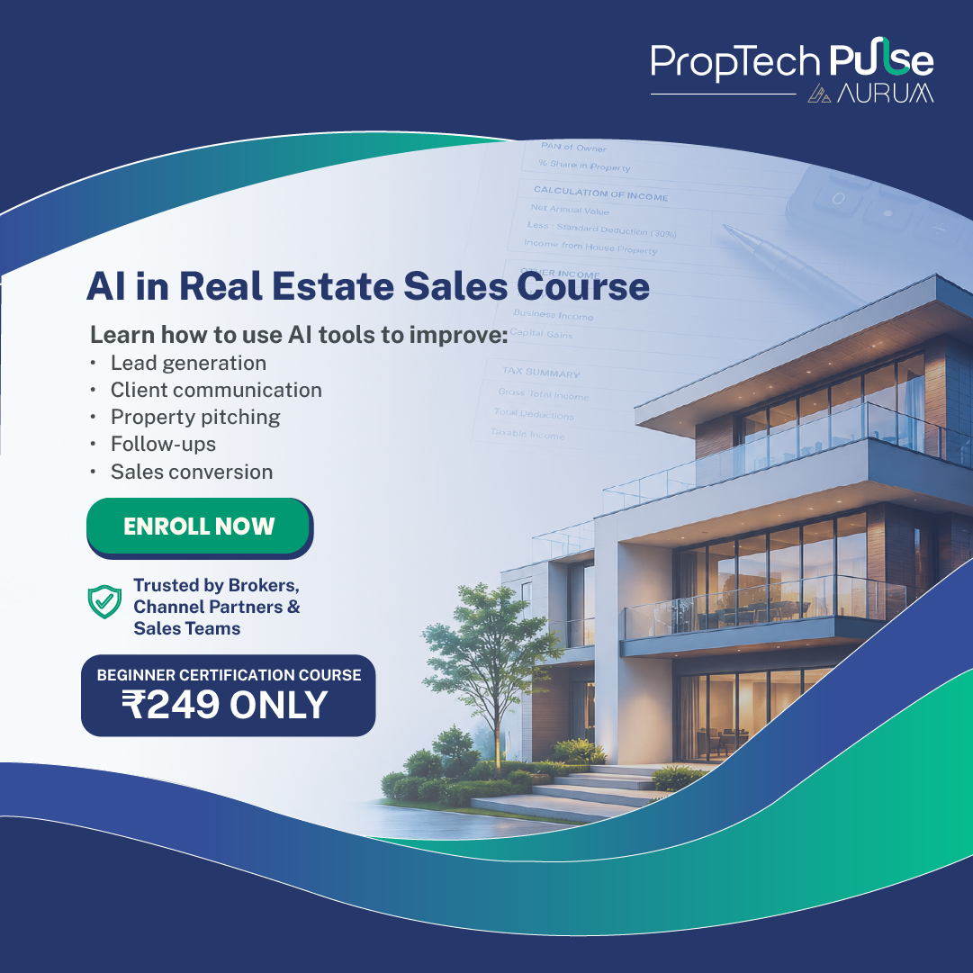 Aurum PropTech Limited Facebook ad: AI in Real Estate Sales
