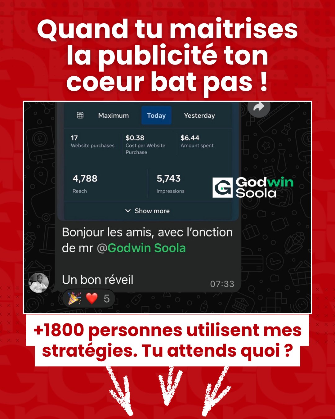 Godwin parle Business Facebook ad
