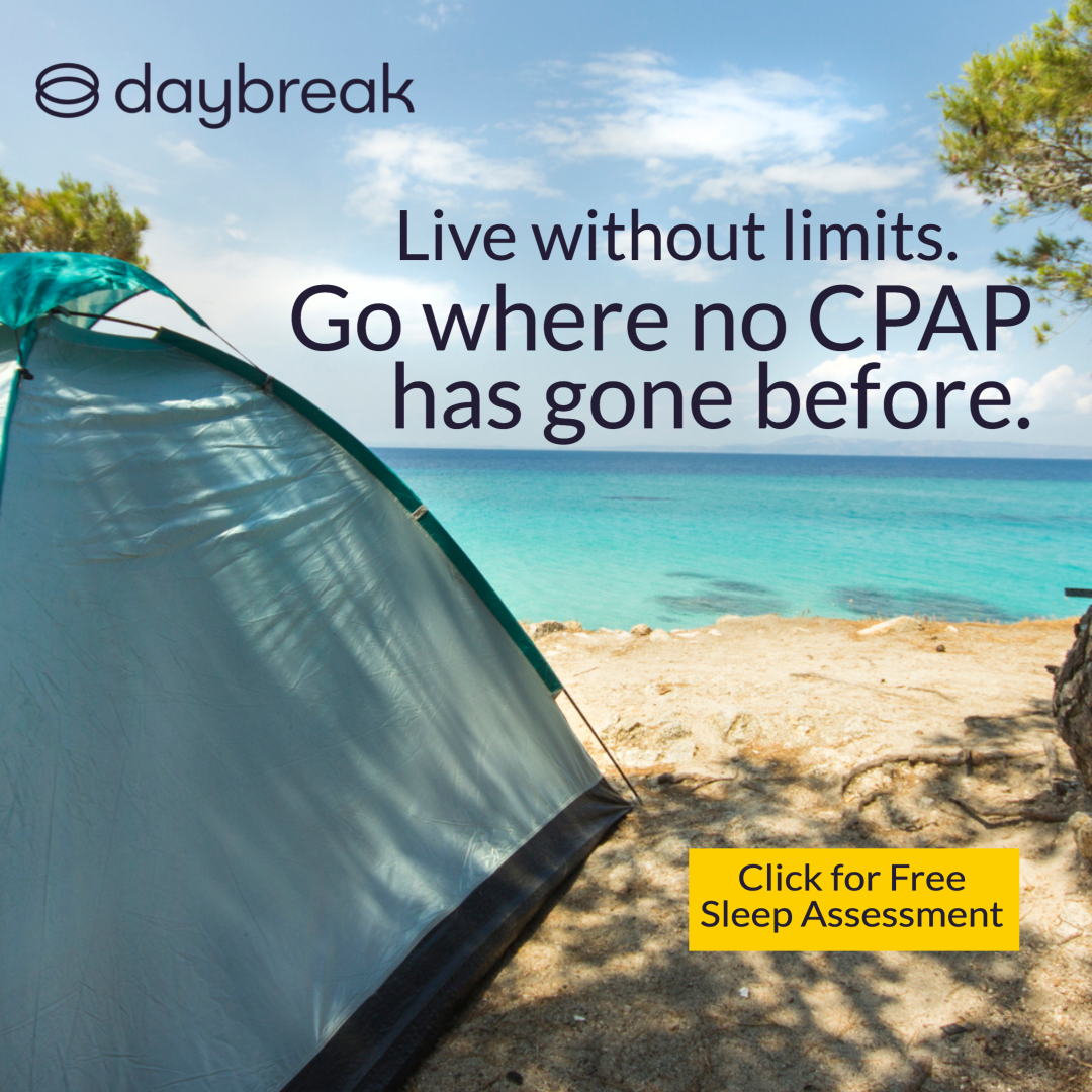 Daybreak Sleep Apnea Solution Facebook ad: Expert care, delivered