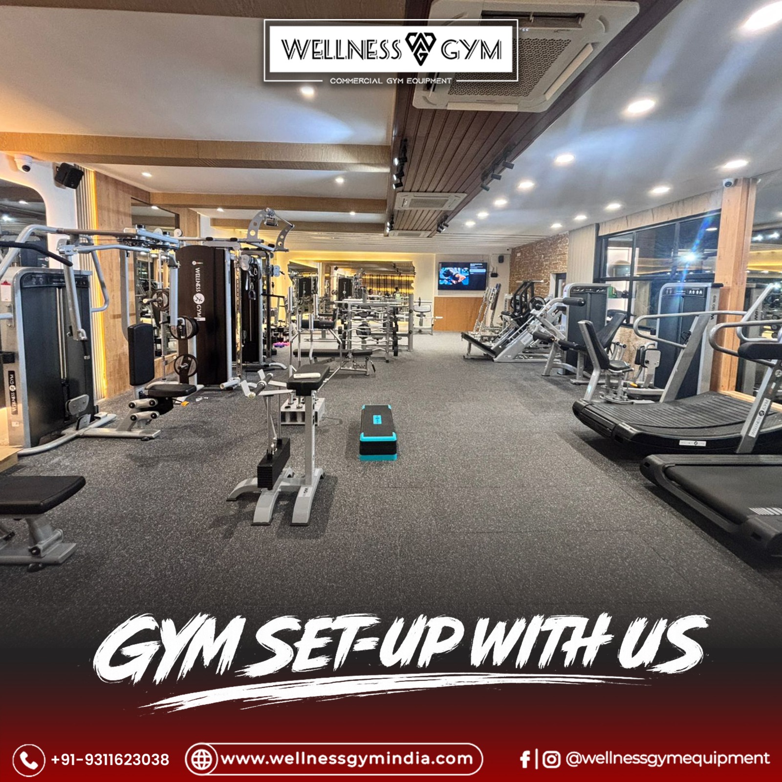 Wellness Gym Equipment Facebook ad