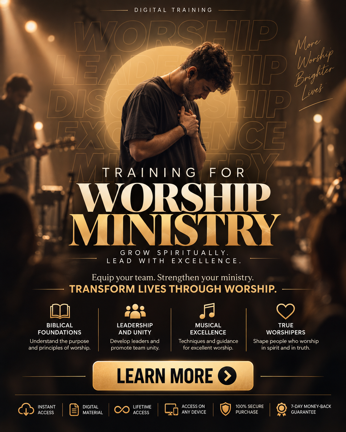 Christian Knowledge Facebook ad: Click Learn More